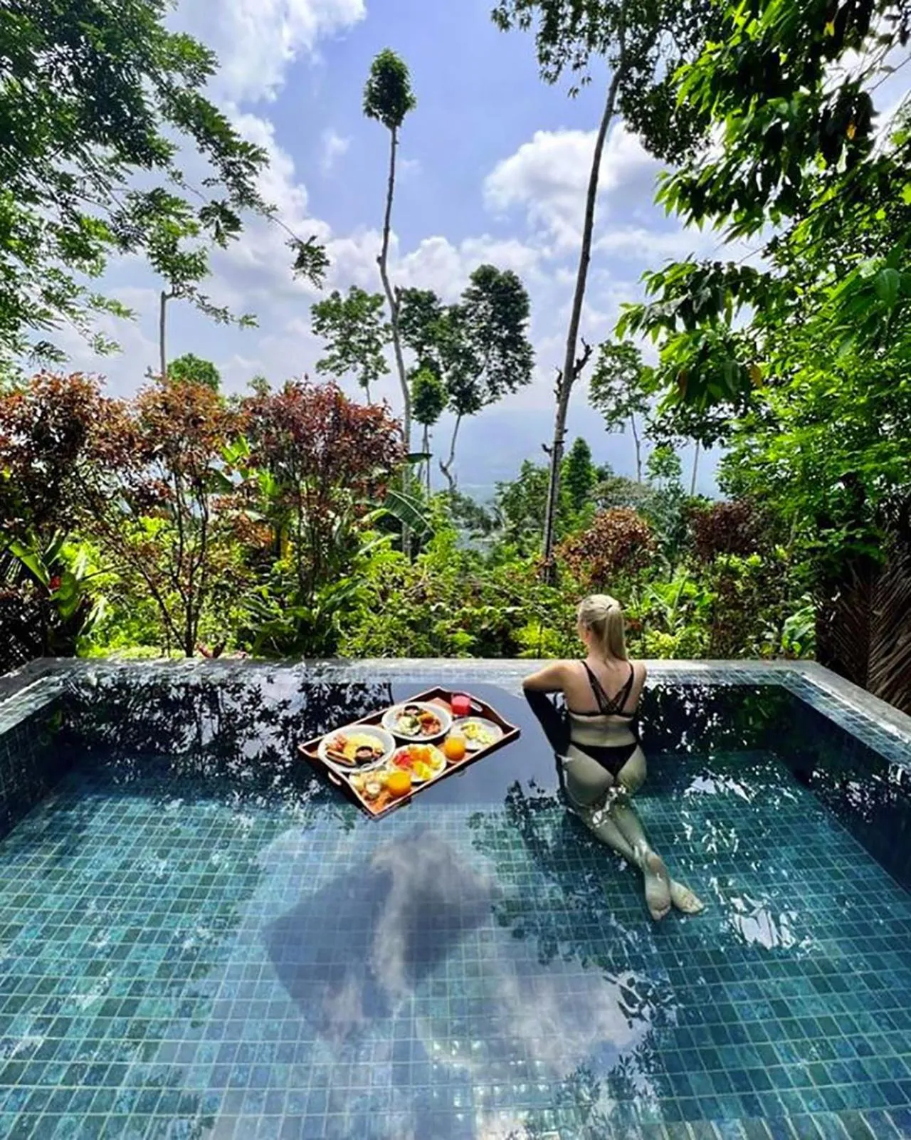 Natural landscape in Aarunya Nature Resort - Kandy