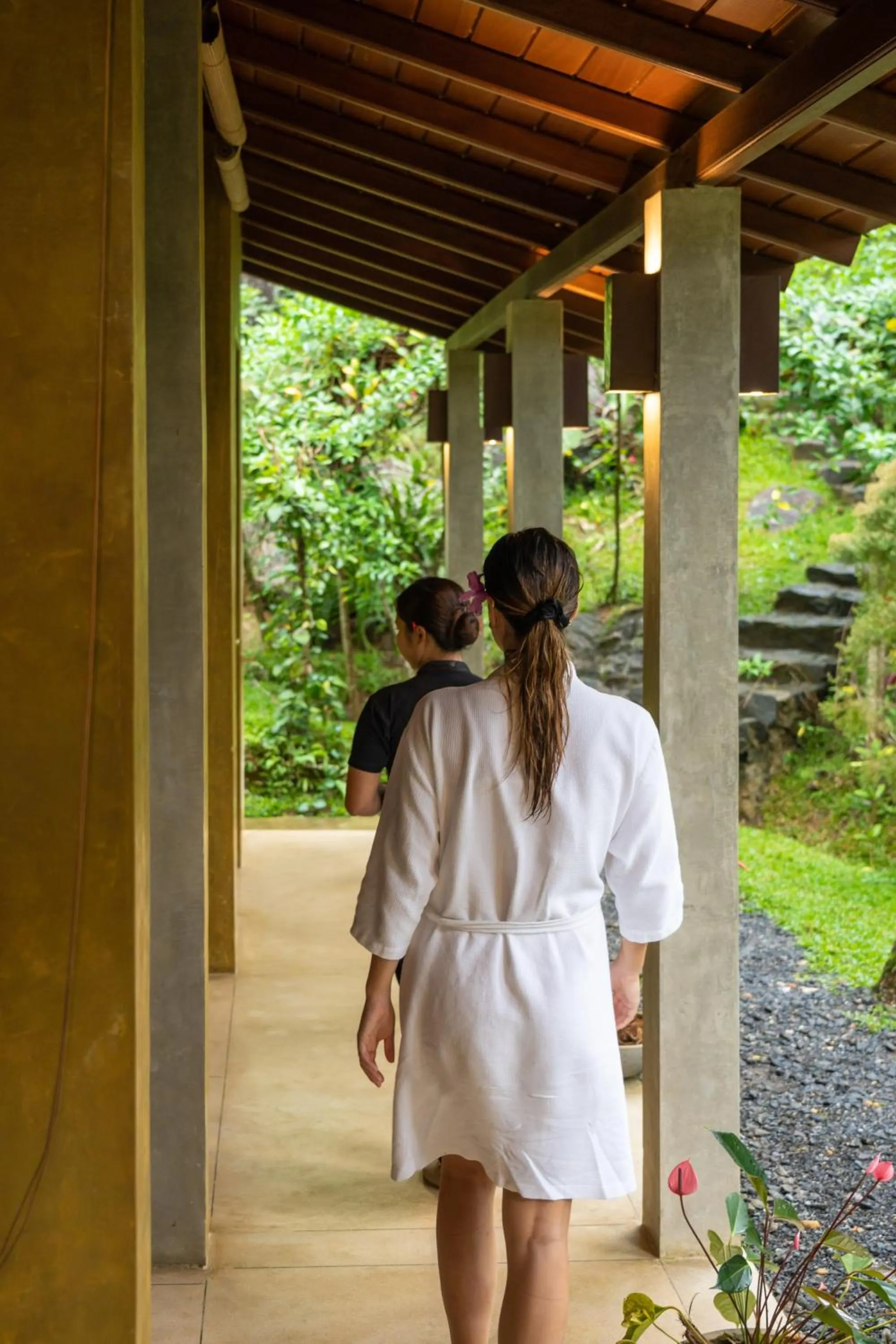 Garden in Aarunya Nature Resort - Kandy