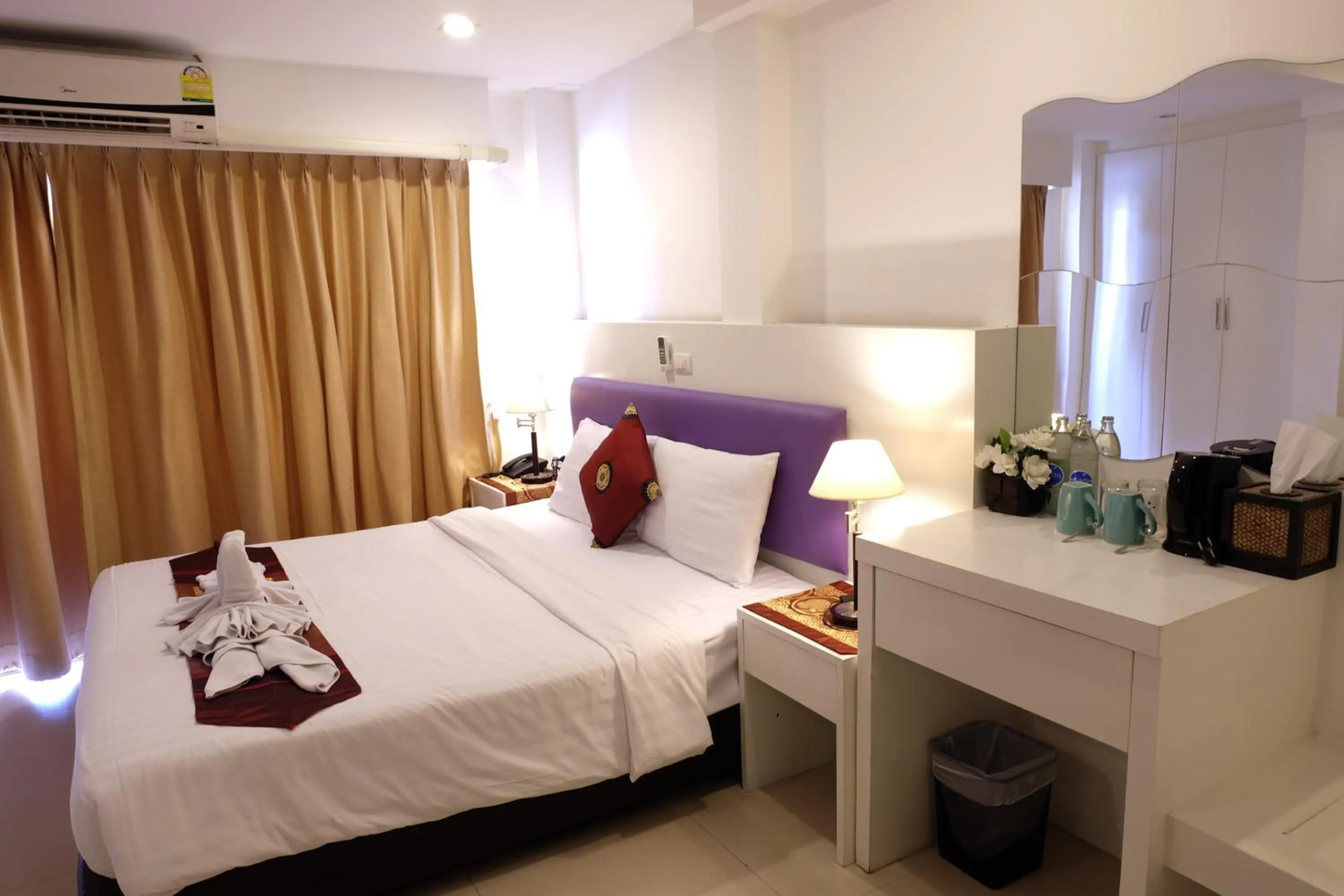 Bedroom, Bed in Armoni Patong Beach Hotel