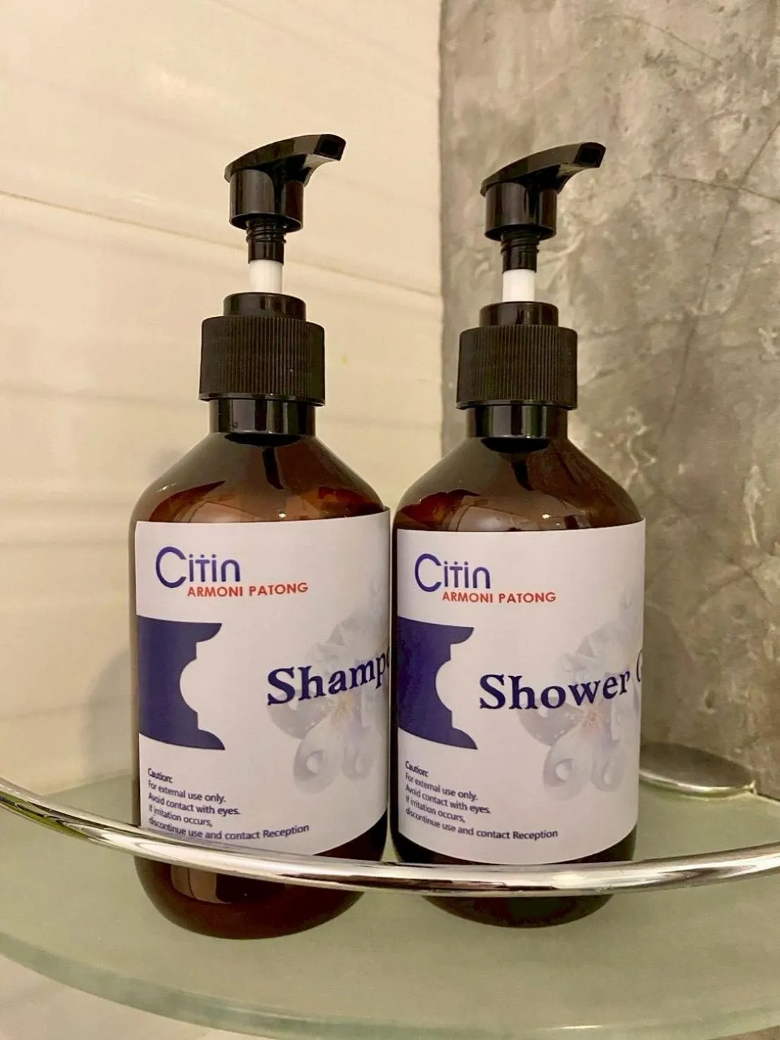 Shower in Citin Armoni Patong Hotel by Compass Hospitality - Newly Renovated