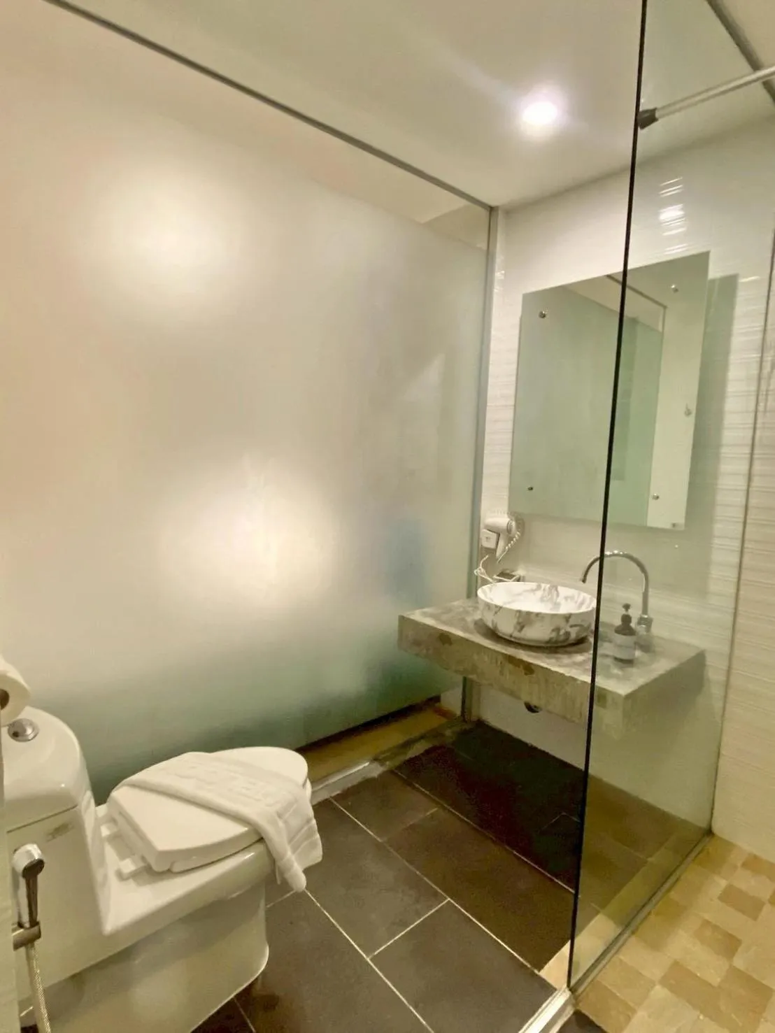Toilet in Citin Armoni Patong Hotel by Compass Hospitality - Newly Renovated