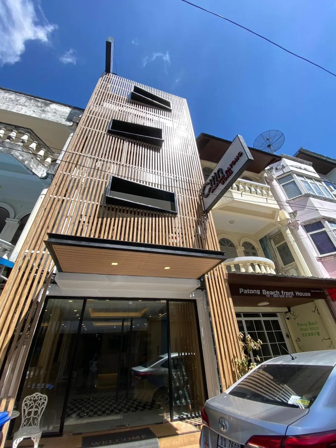 Property building in Armoni Patong Beach Hotel