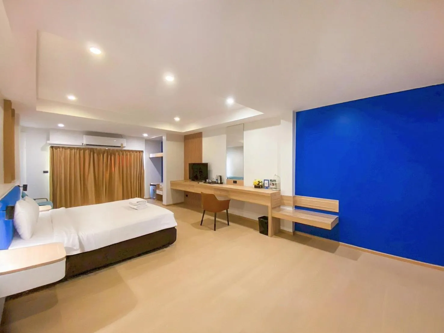 Bedroom, Bed in Citin Armoni Patong Hotel by Compass Hospitality - Newly Renovated