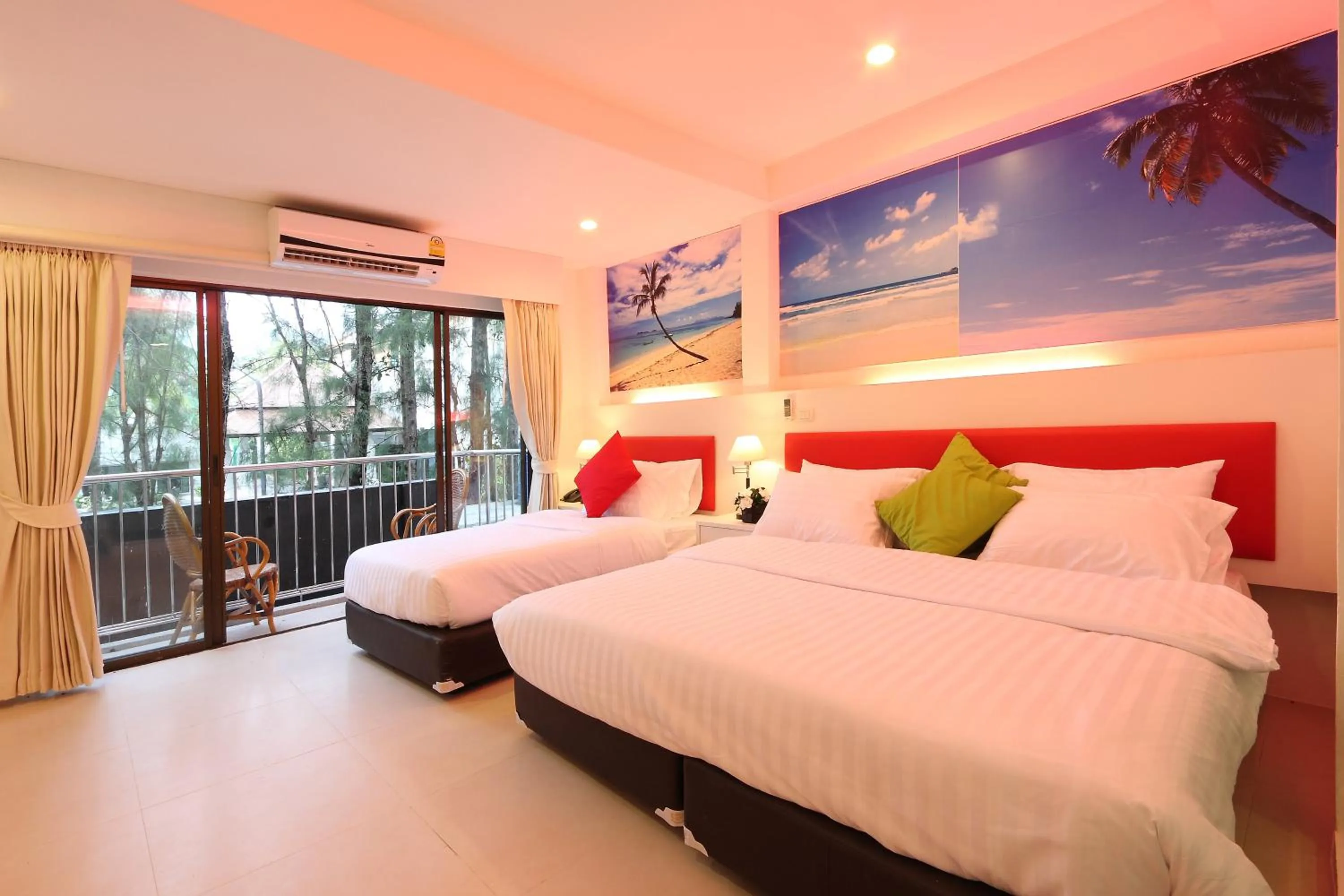 Photo of the whole room, Bed in Armoni Patong Beach Hotel