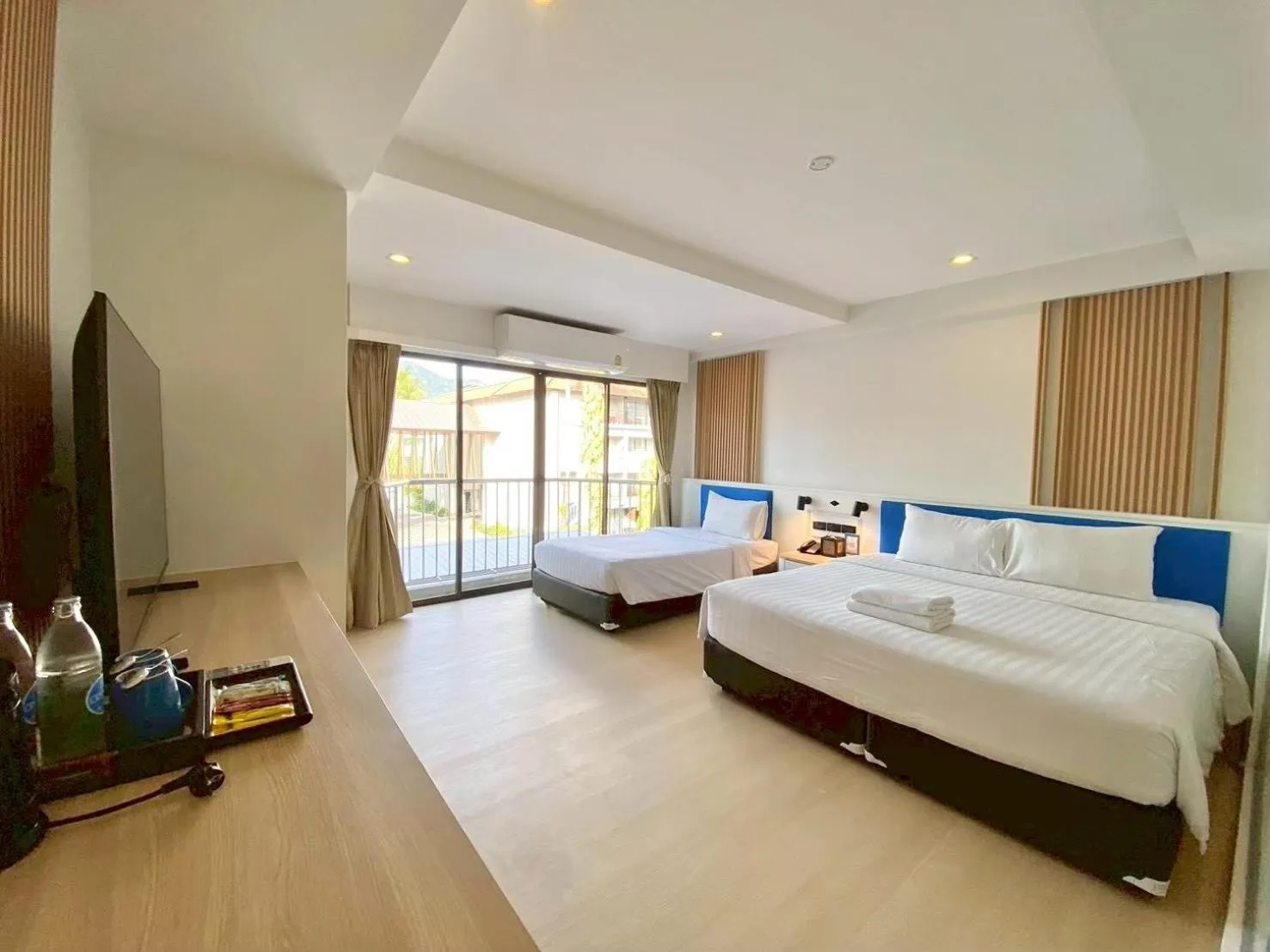 Bedroom, Bed in Citin Armoni Patong Hotel by Compass Hospitality - Newly Renovated