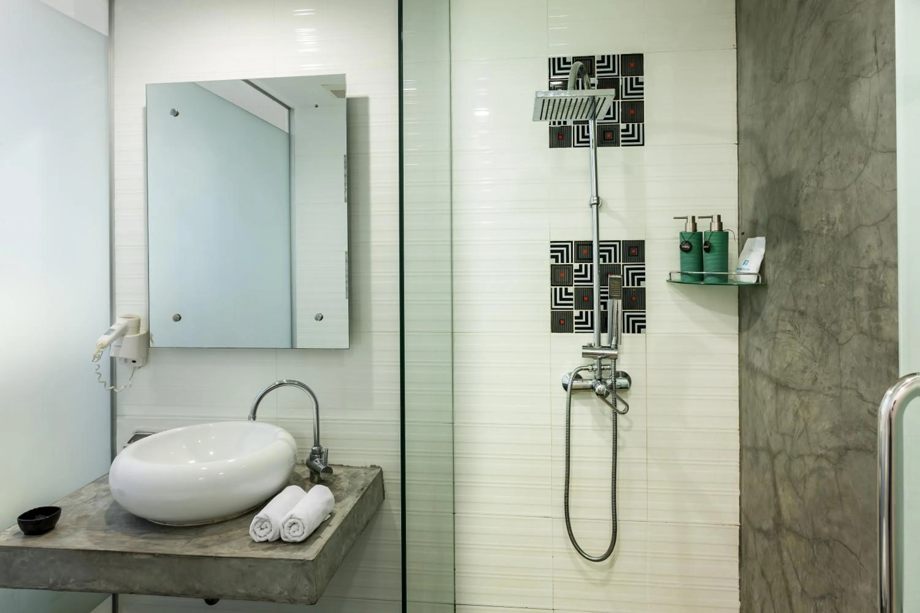 Shower in Armoni Patong Beach Hotel