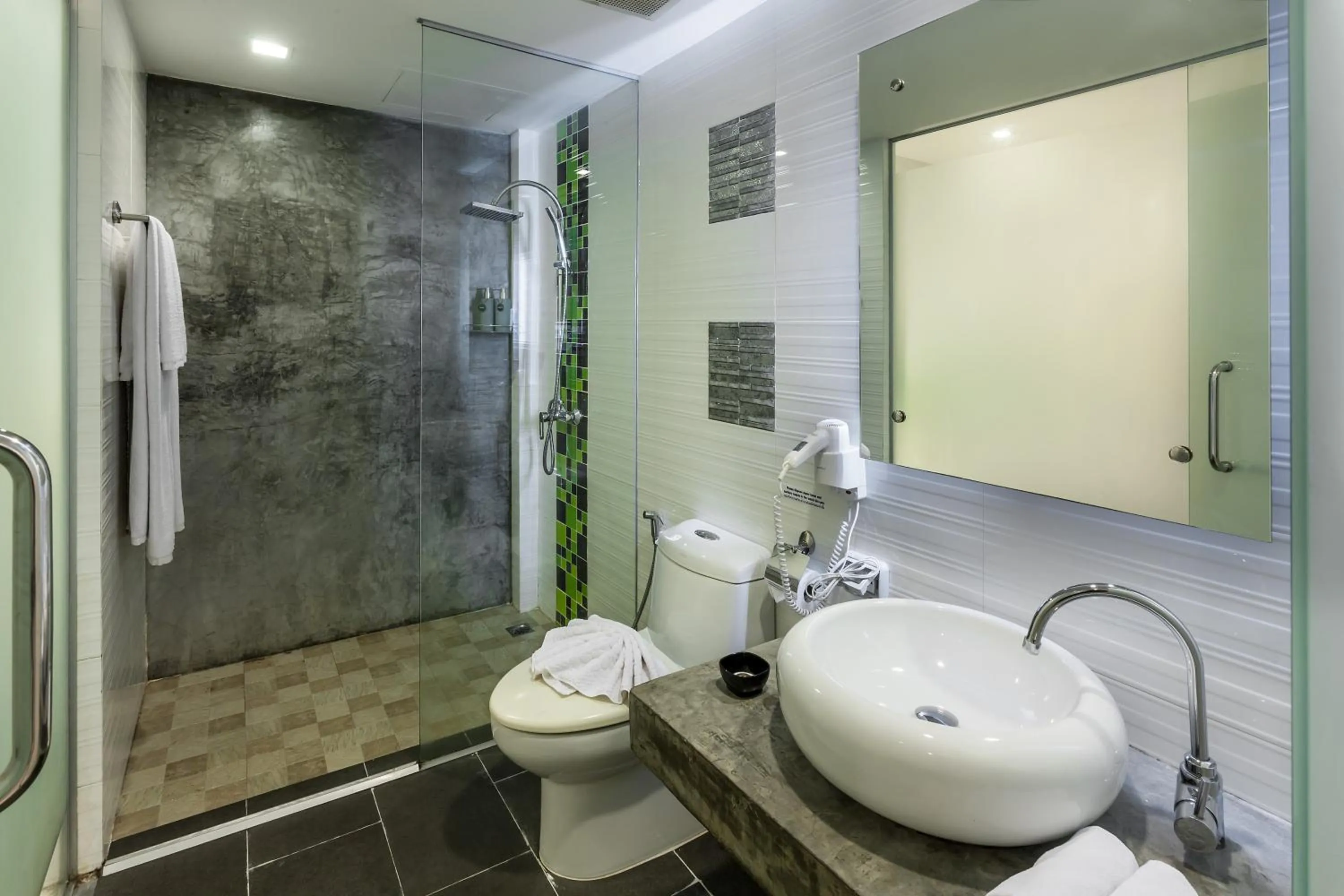 Shower in Armoni Patong Beach Hotel