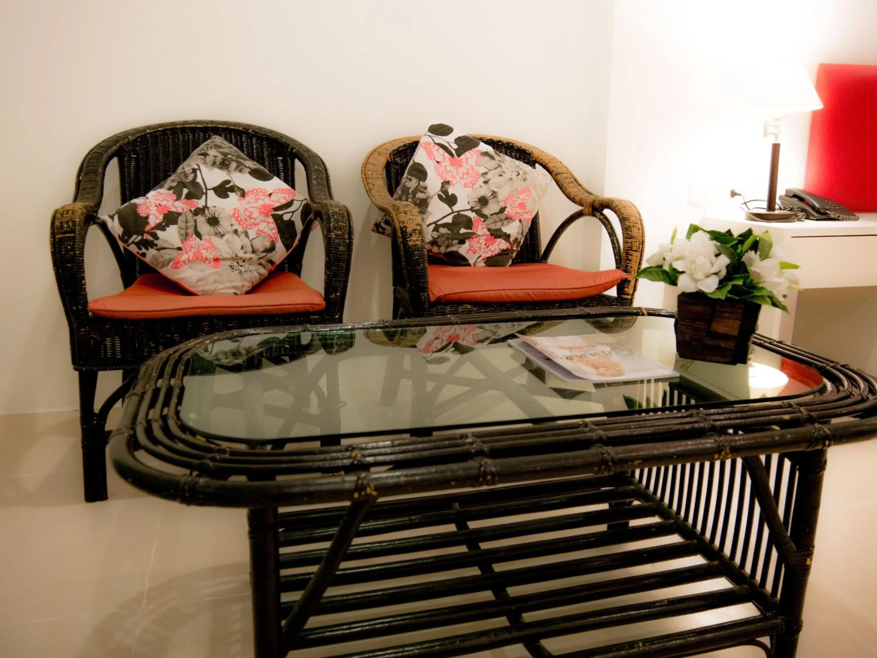 Seating area in Armoni Patong Beach Hotel