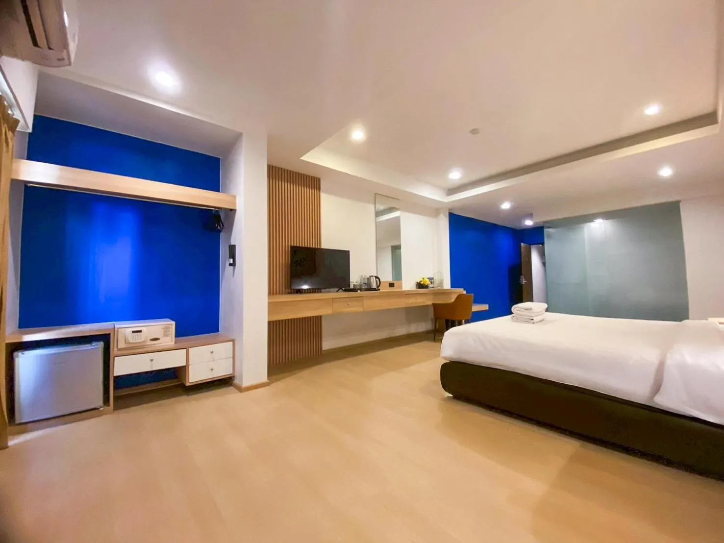 Bedroom, Bed in Citin Armoni Patong Hotel by Compass Hospitality - Newly Renovated