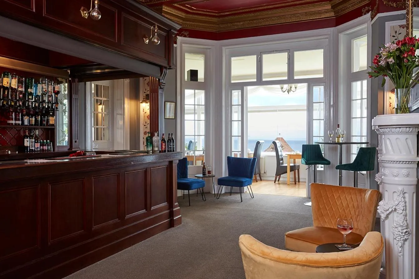 Lounge or bar in Luccombe Manor Country House Hotel