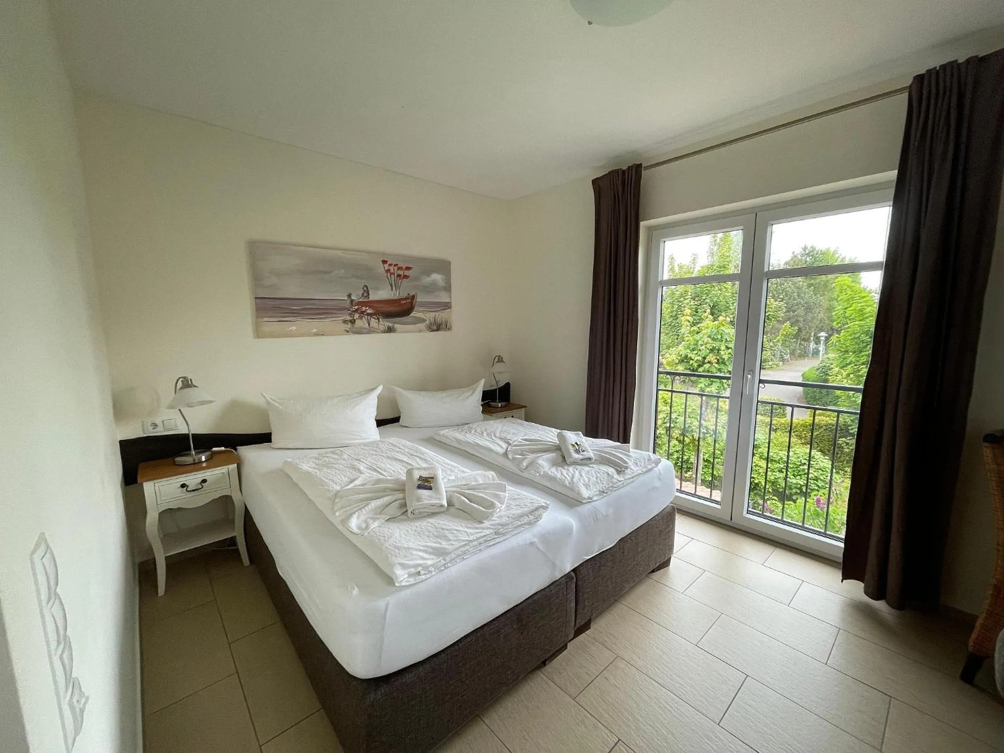 Bedroom, Bed in Usedom Bike Hotel & Suites