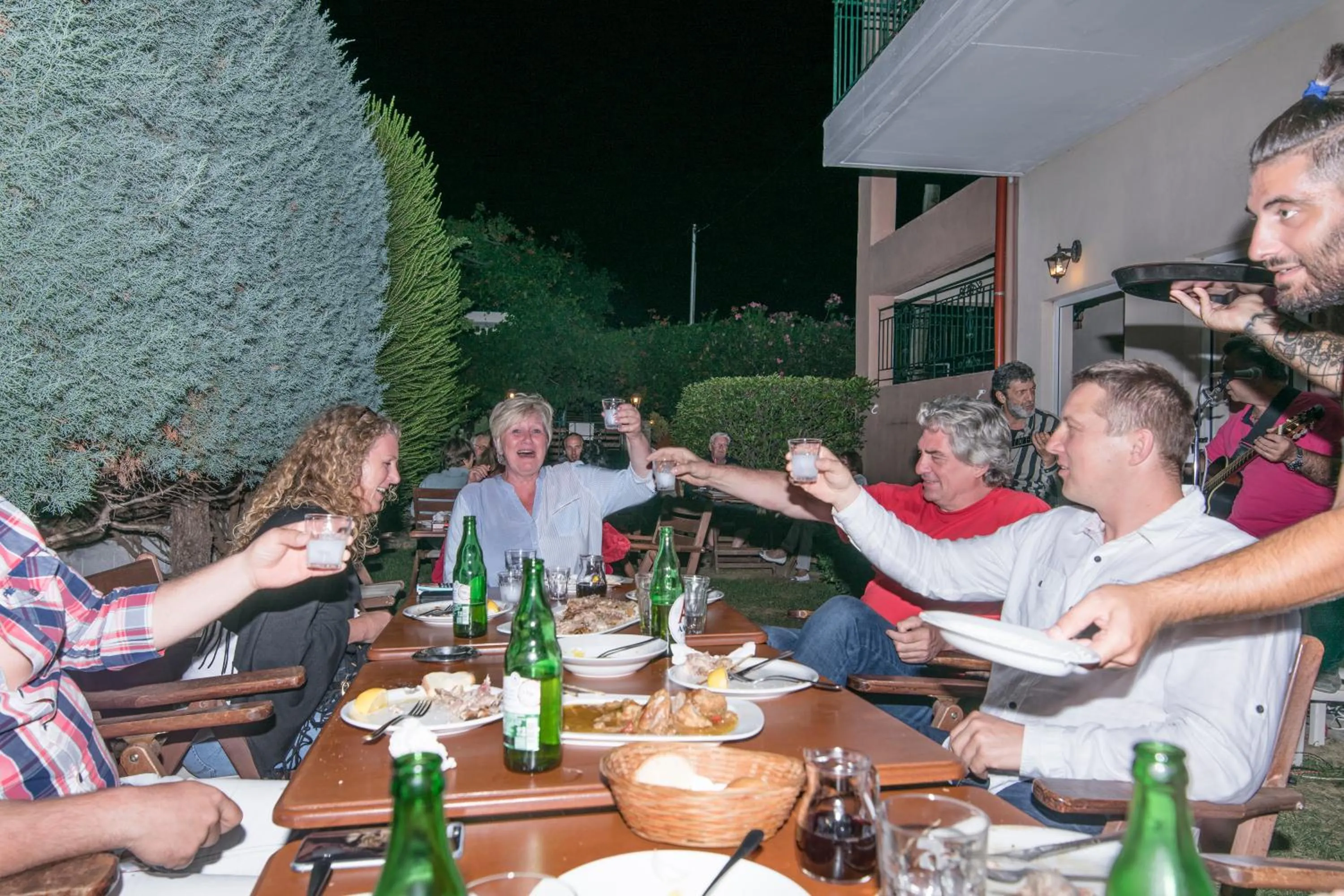 People in Nostos Apartments