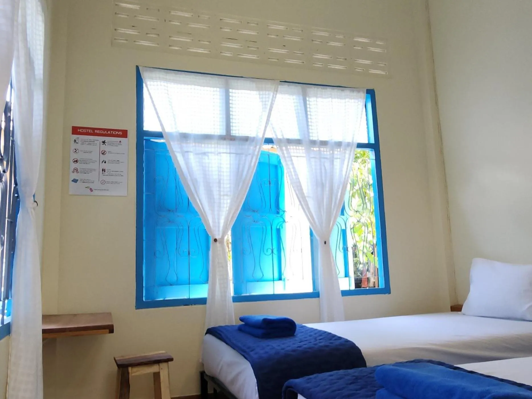 Bed in Baan Hinlad Home and Hostel