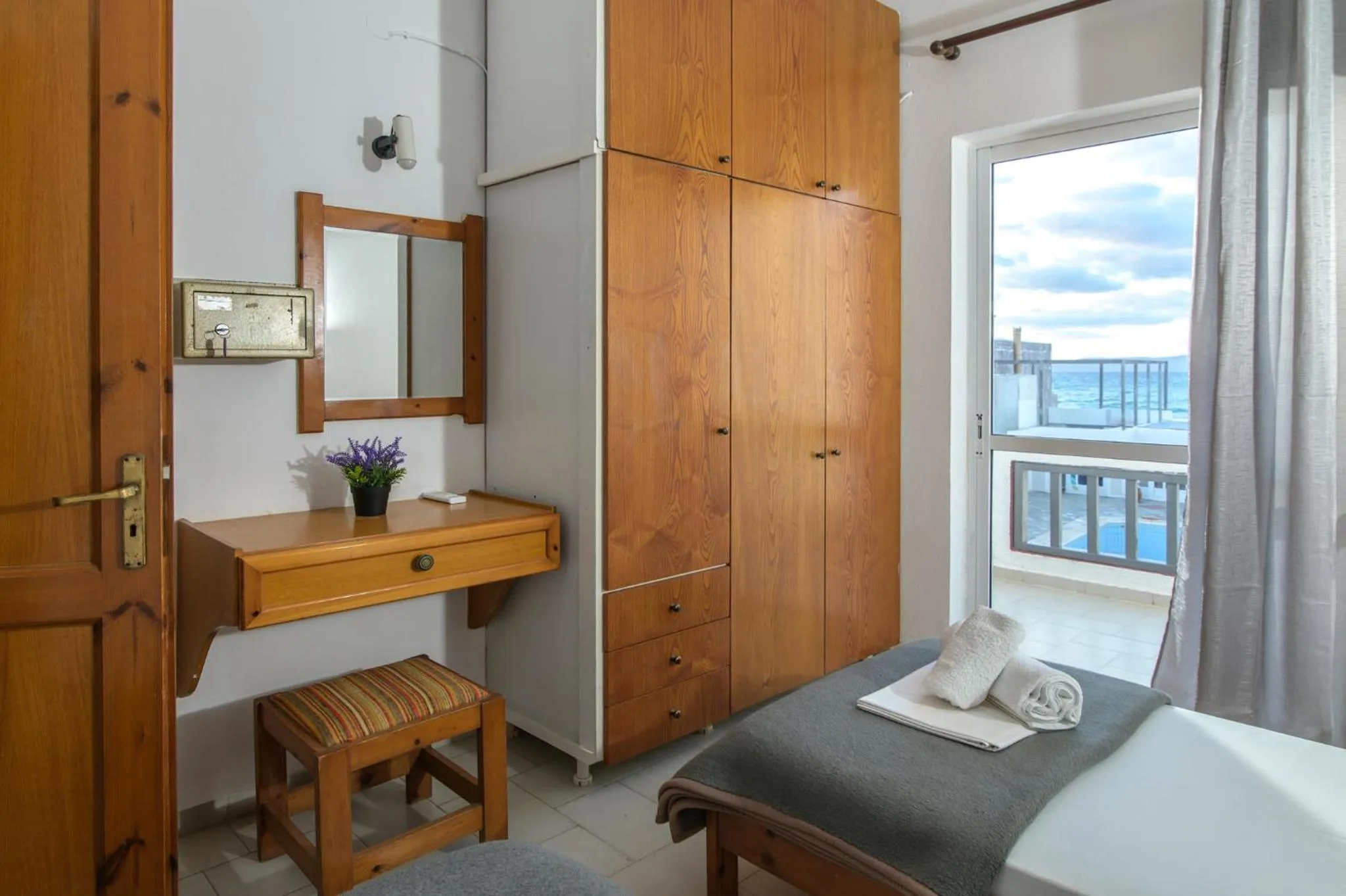 Bedroom in Haris Apartments