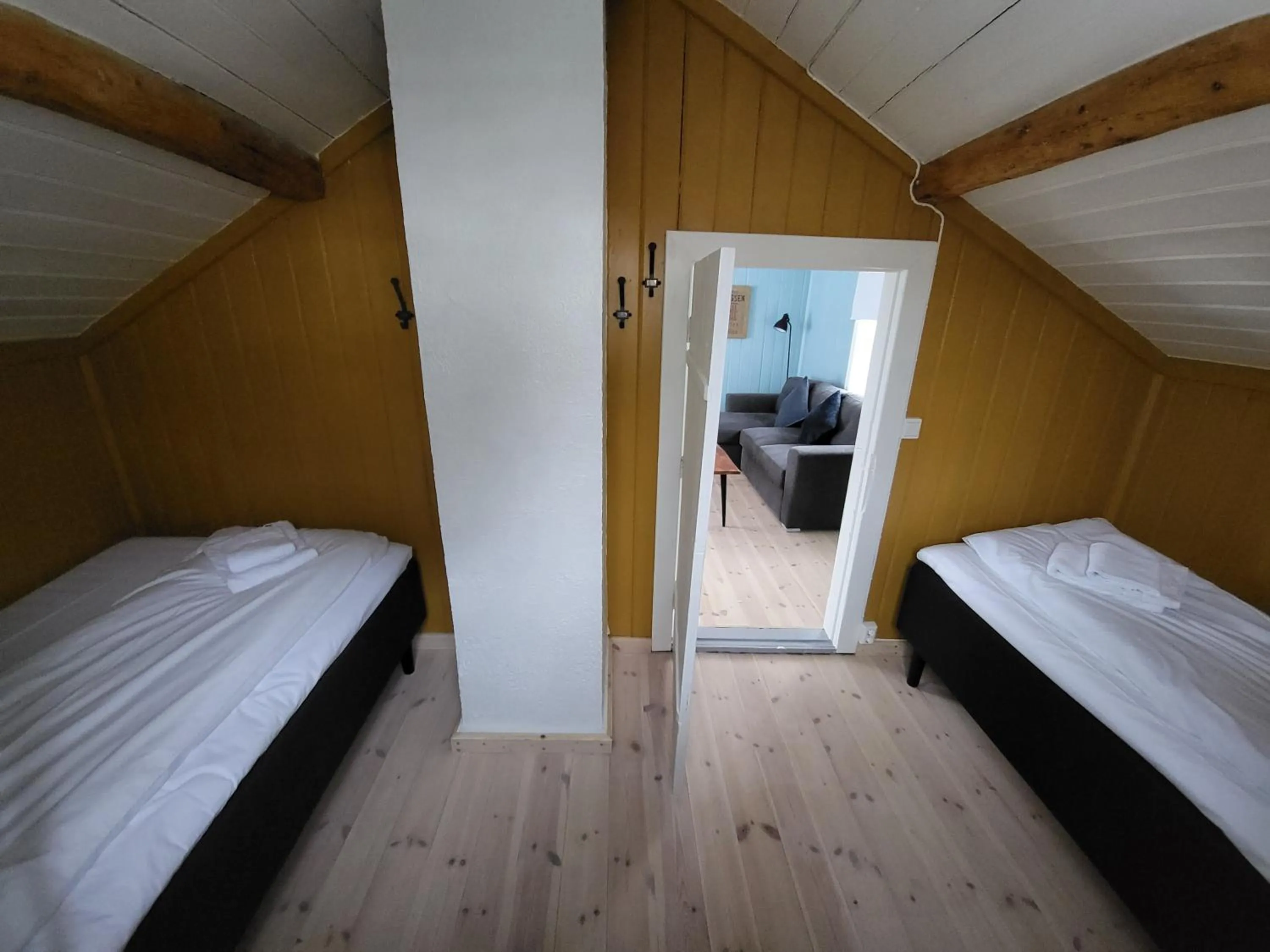Bedroom, Bed in Å Rorbuer - by Classic Norway Hotels