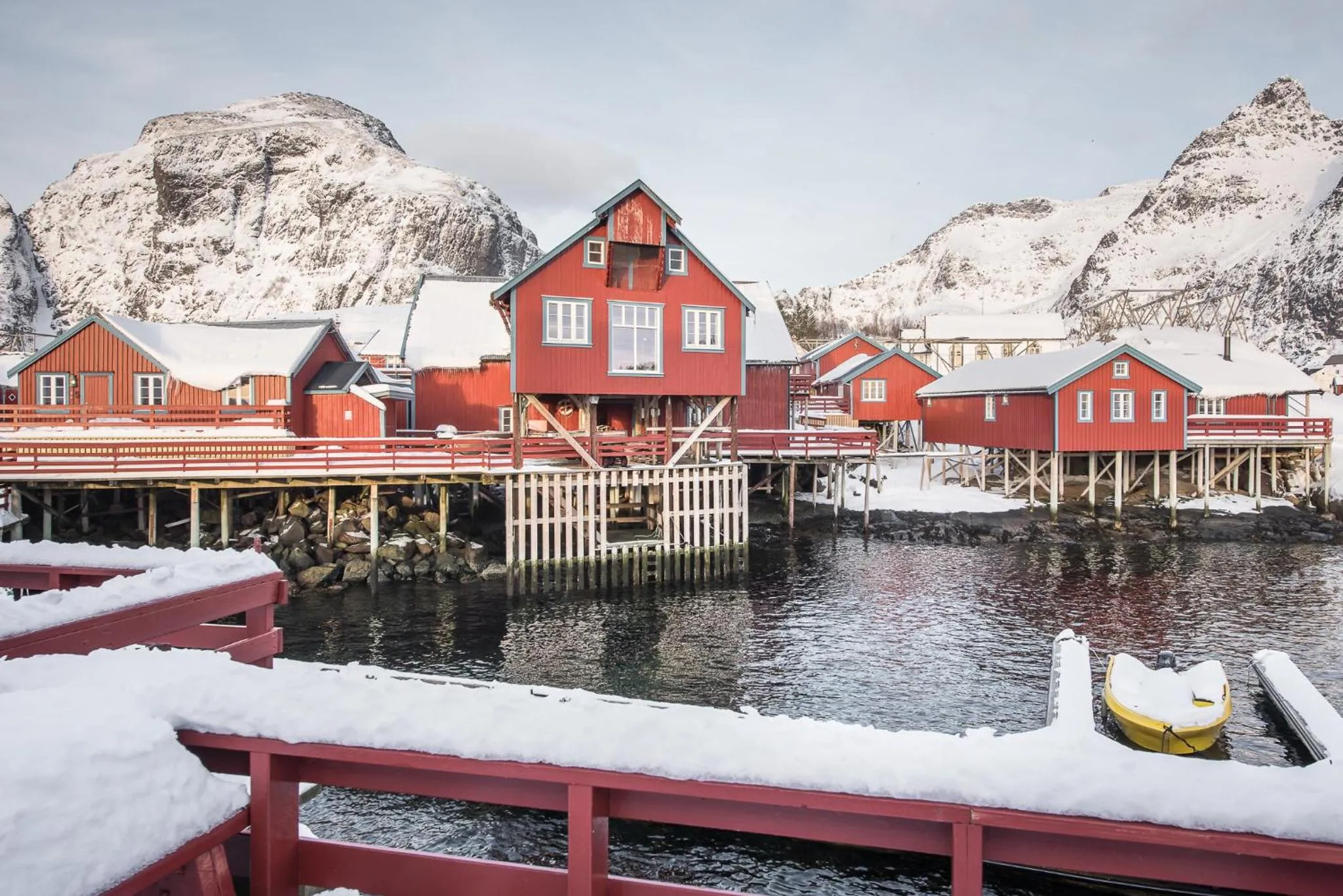 Property building in Å Rorbuer - by Classic Norway Hotels