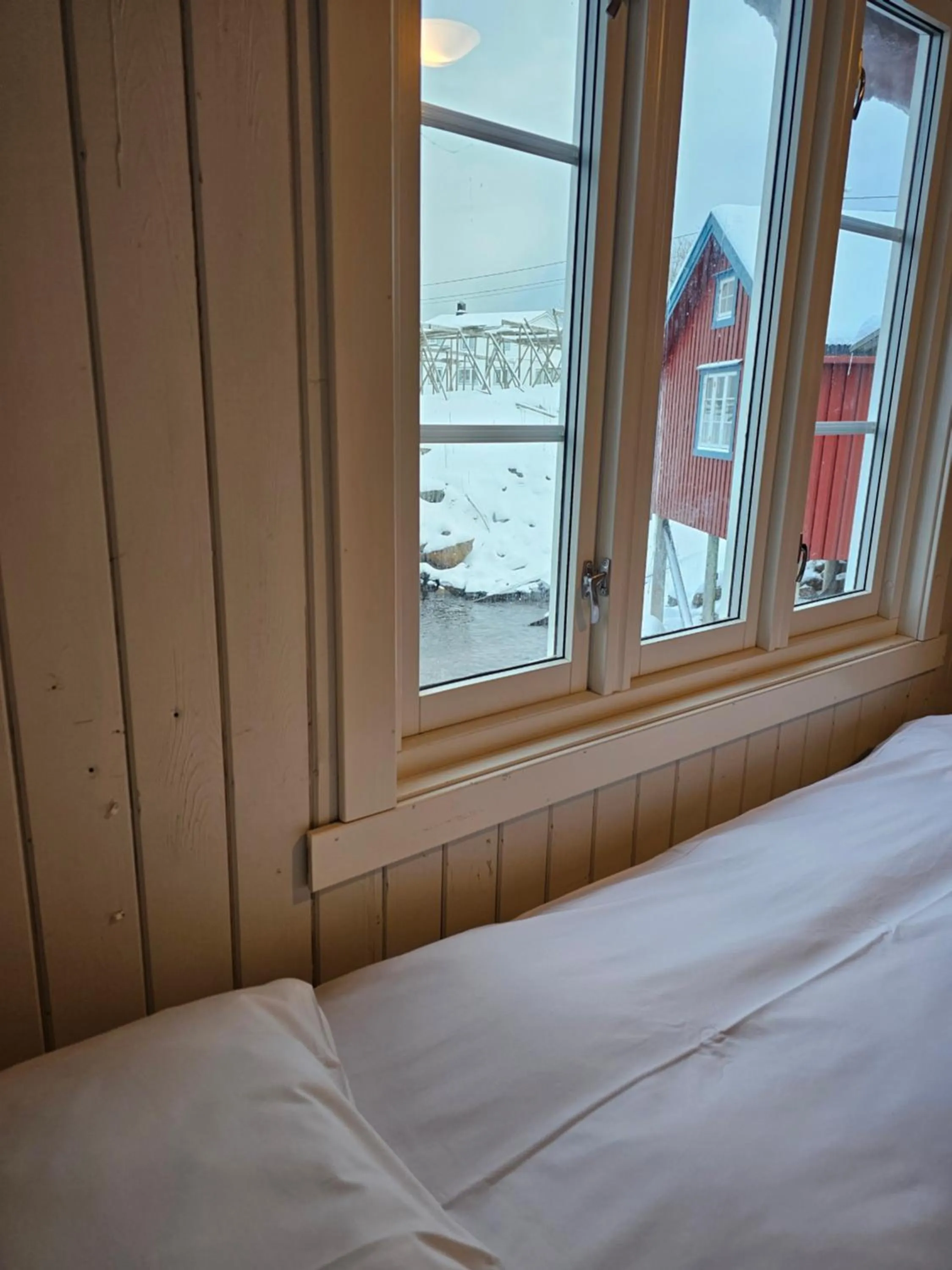 Bed in Å Rorbuer - by Classic Norway Hotels
