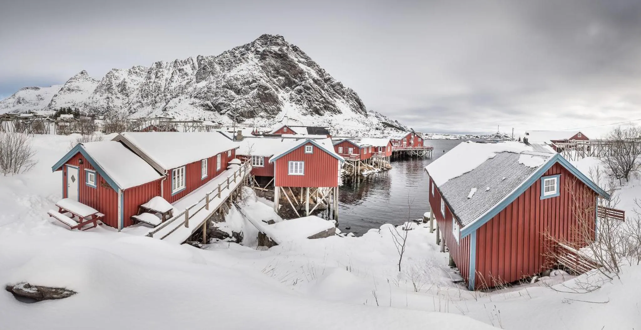 Property building in Å Rorbuer - by Classic Norway Hotels