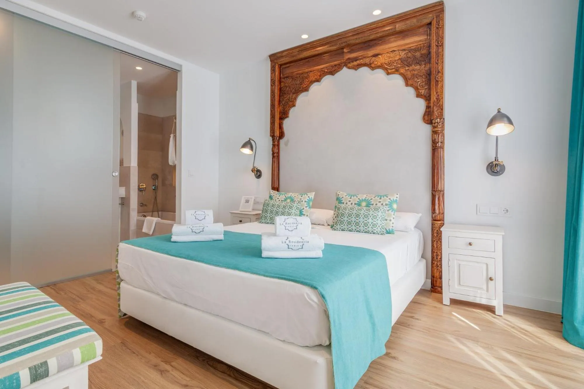 Bed in La Residencia Puerto Hotel & Spa