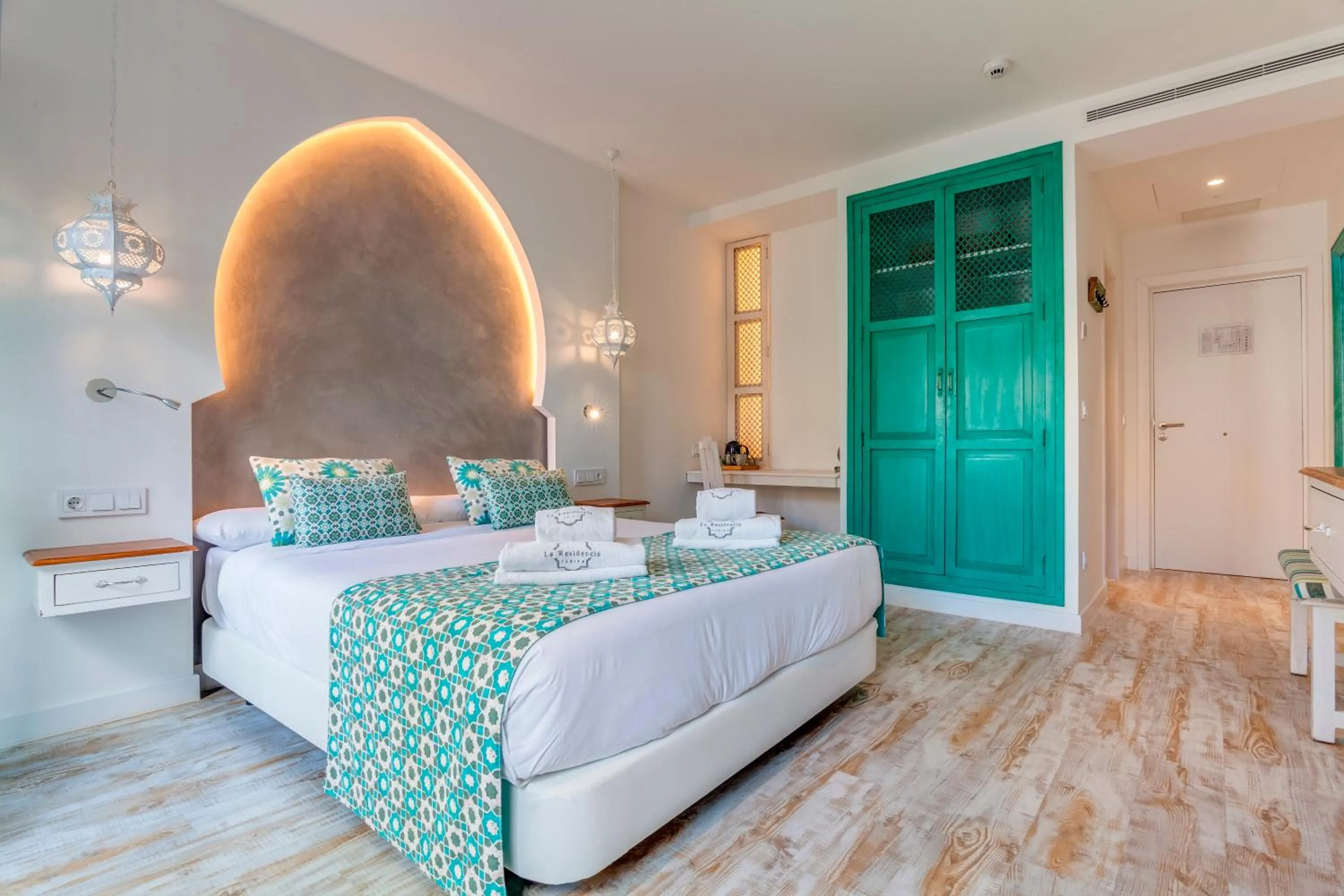 Bed in La Residencia Puerto Hotel & Spa