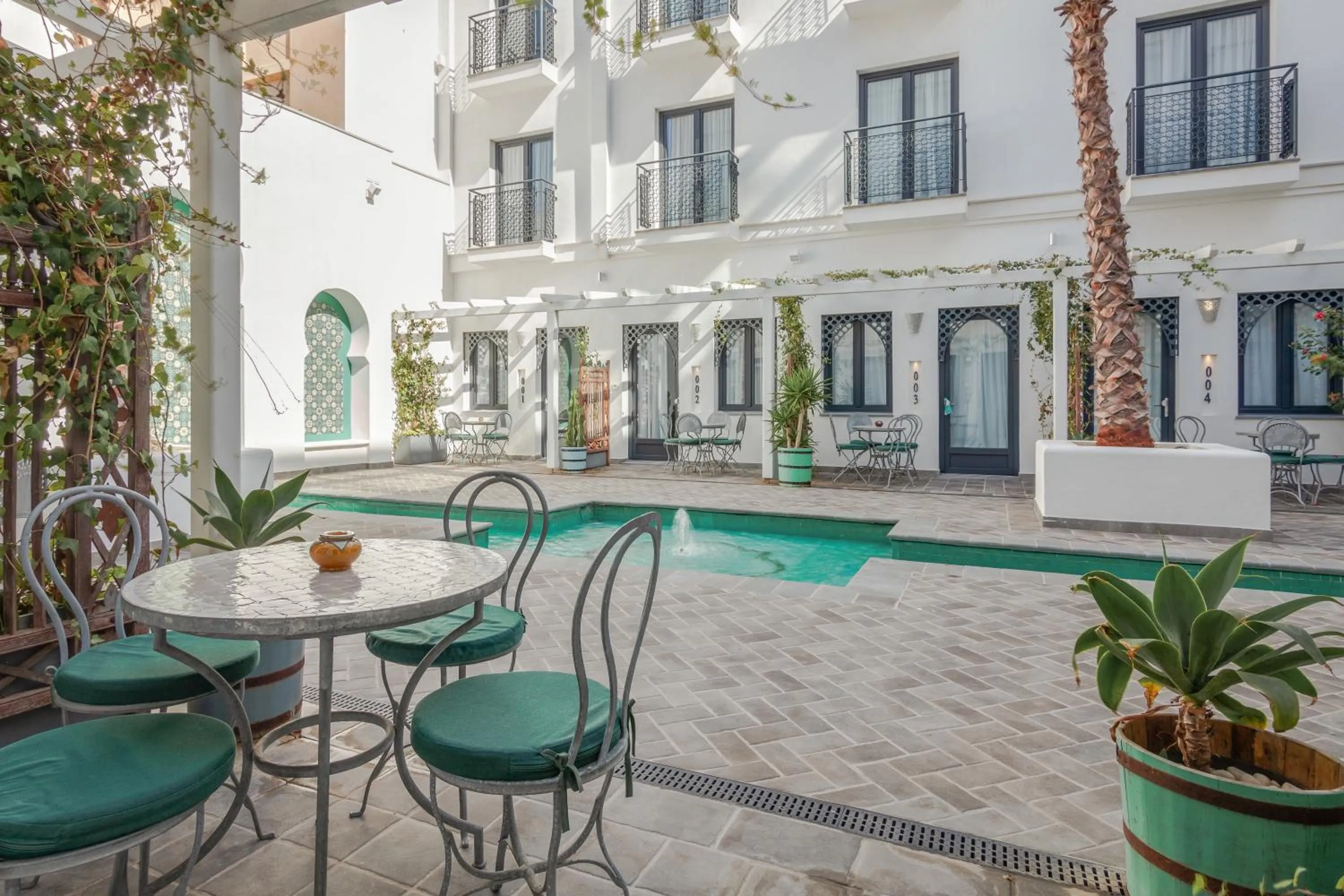 Patio in La Residencia Puerto Hotel & Spa