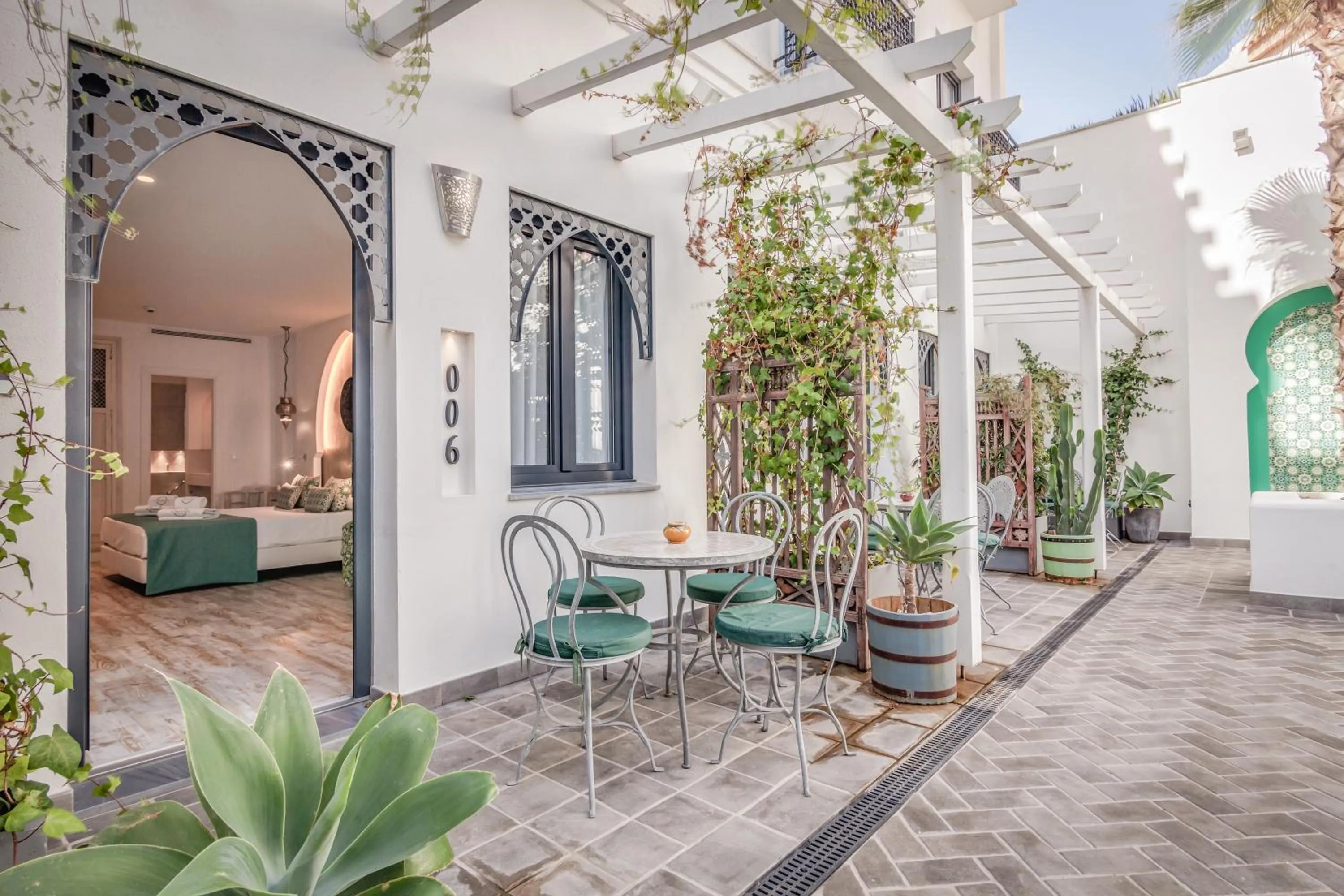 Patio in La Residencia Puerto Hotel & Spa