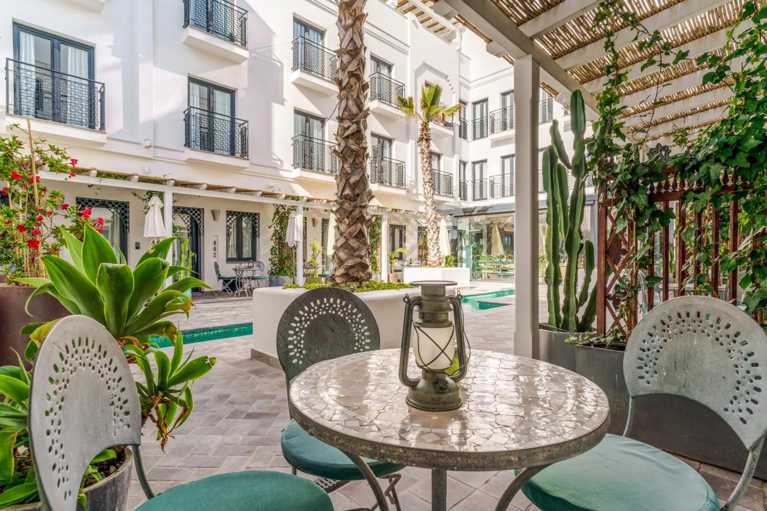 Patio in La Residencia Puerto Hotel & Spa