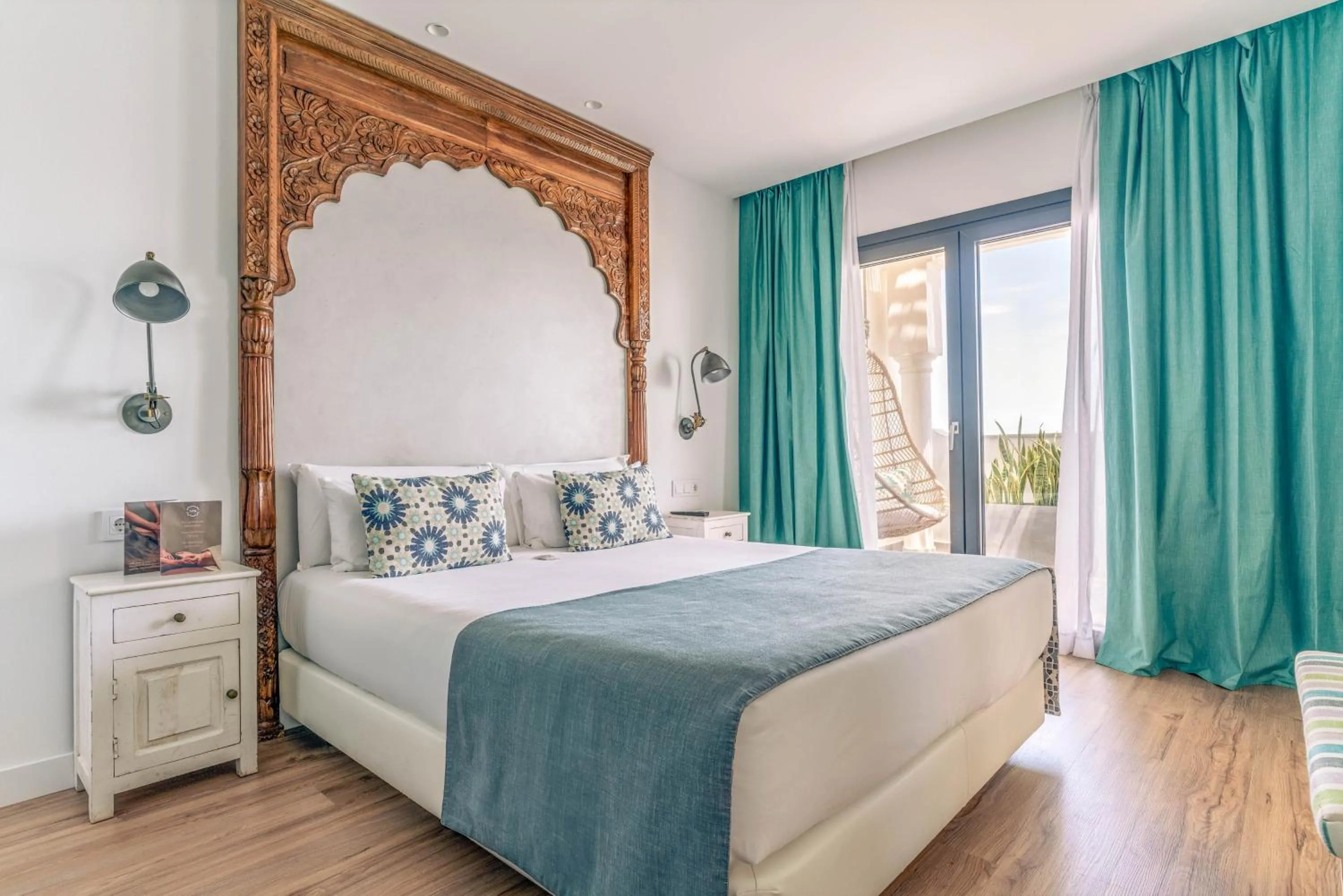 Bed in La Residencia Puerto Hotel & Spa