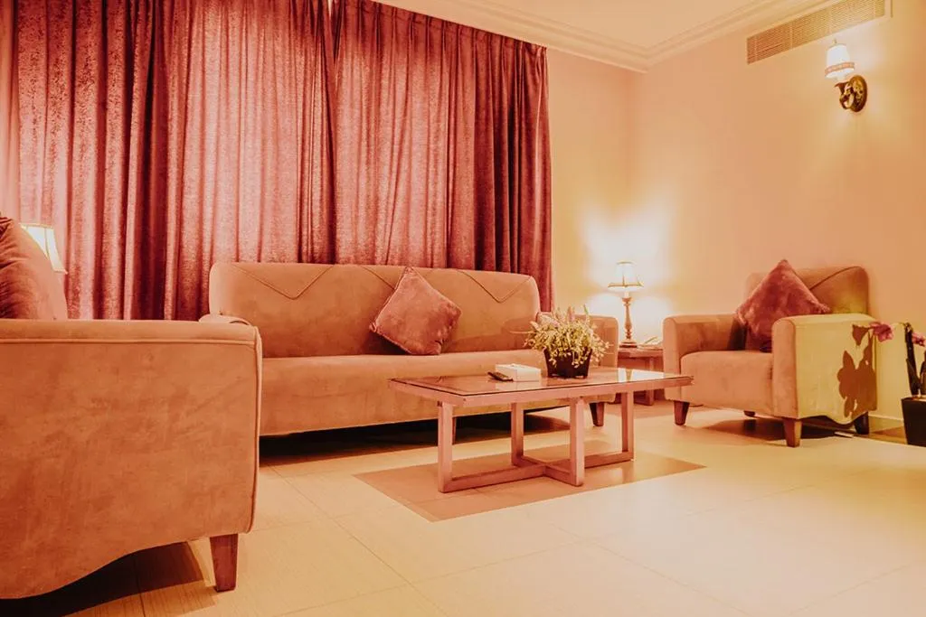 Living room in La Rosa Hotel Oman