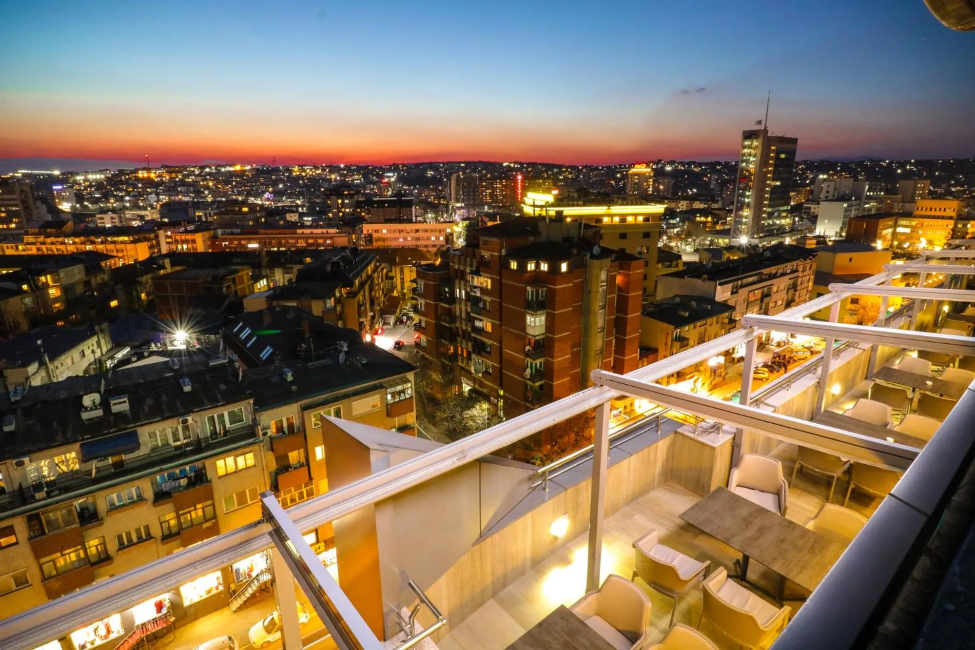 Balcony/Terrace in Hotel Sirius
