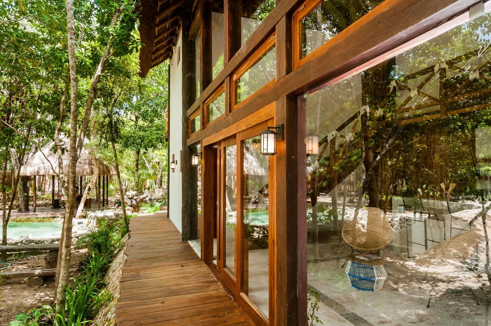 Property building in Jungle Chic Villa in Chemuyil