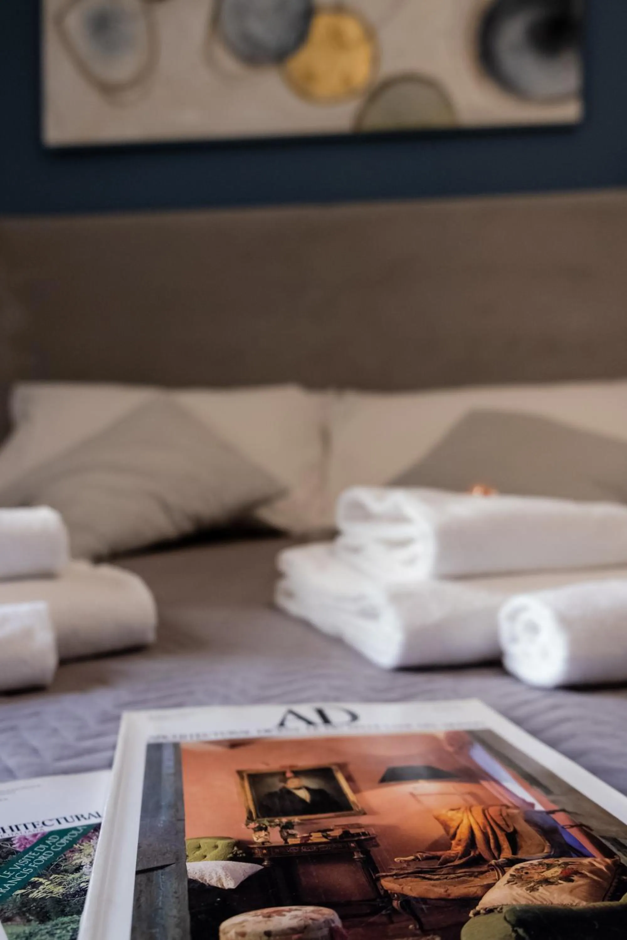 Decorative detail, Bed in Eighty Four Rooms