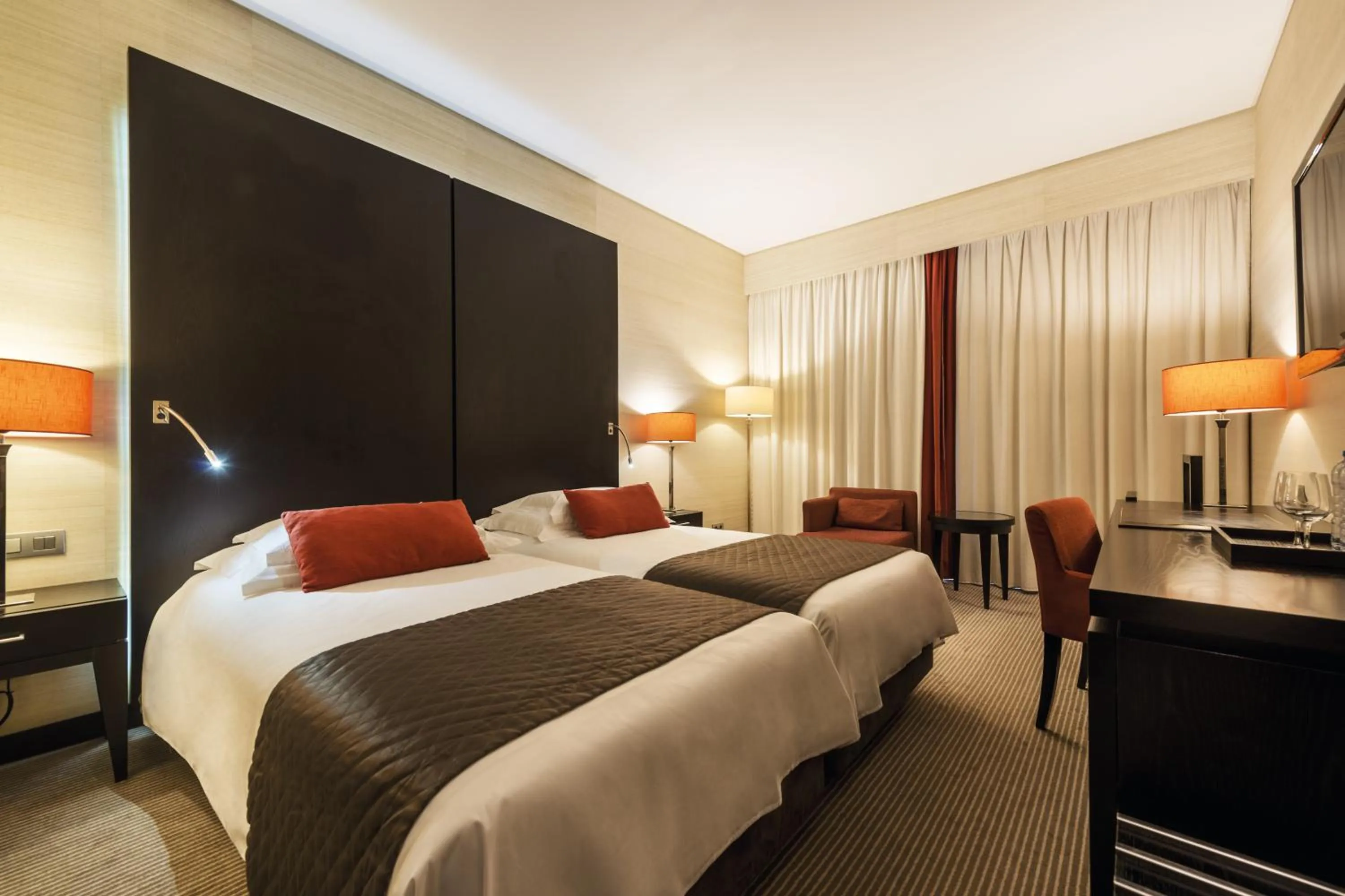 Bedroom, Bed in Hotel Baia