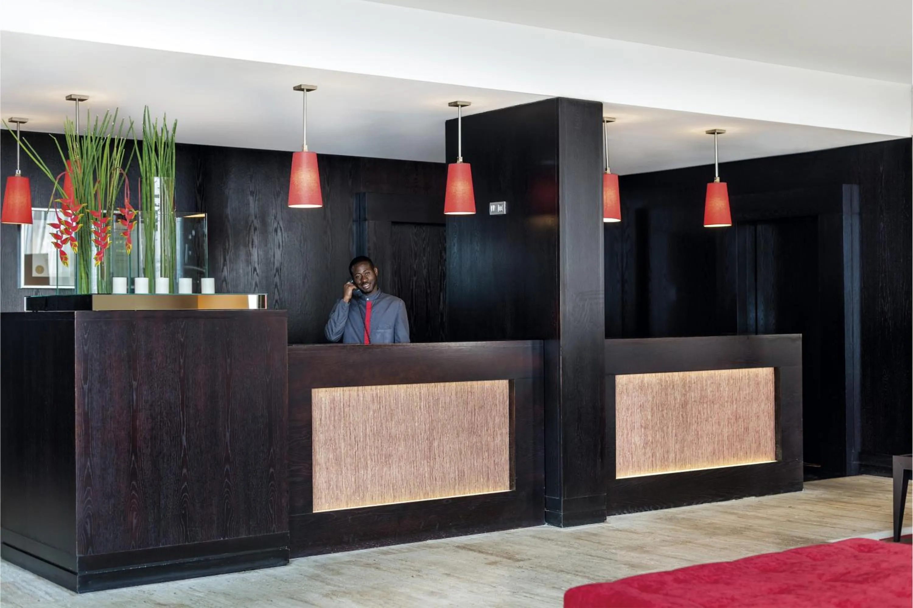 Lobby or reception in Hotel Baia