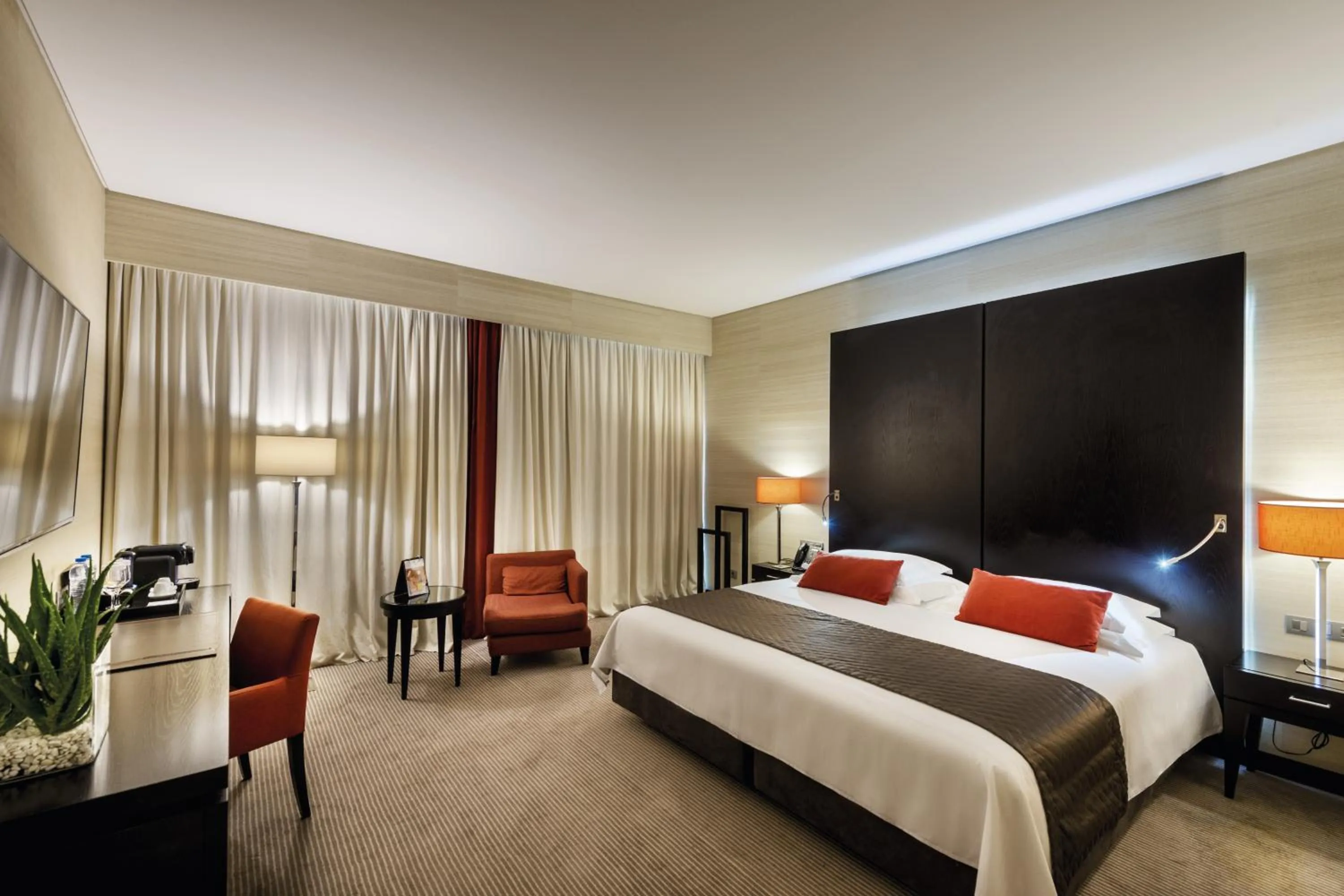 Bedroom, Bed in Hotel Baia