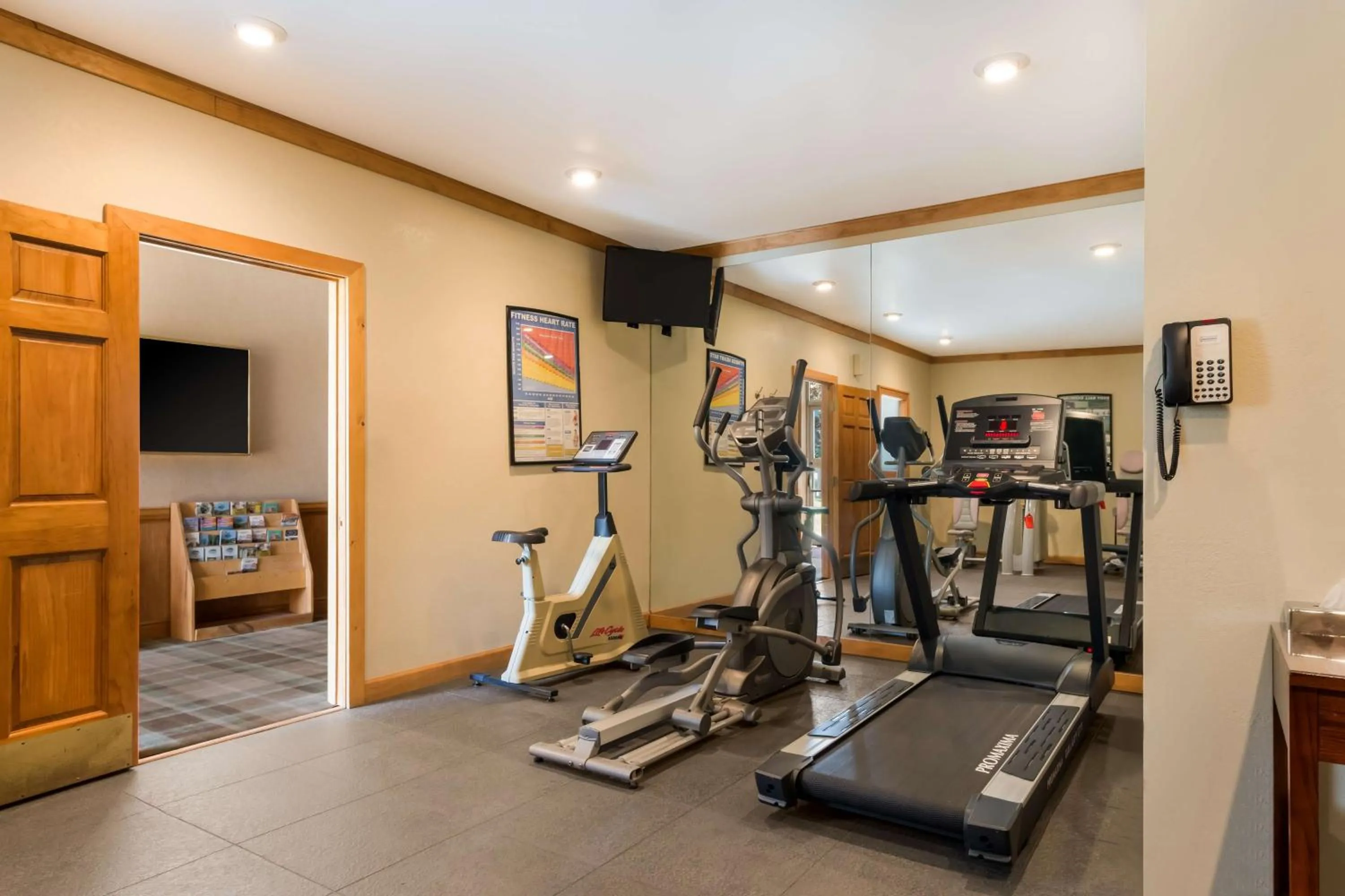 Fitness centre/facilities in The Lodge at Banner Elk