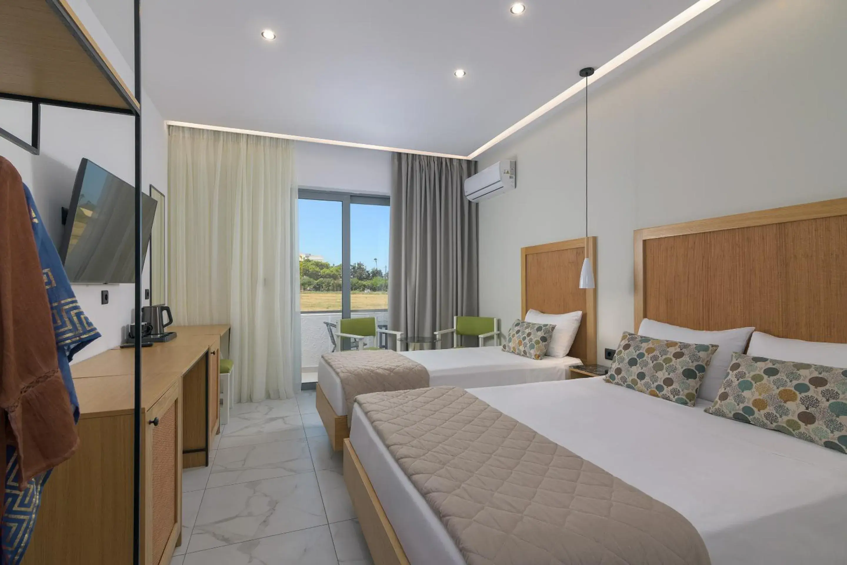 Bed in Nirvana Beach Hotel Bed in Nirvana Beach Hotel