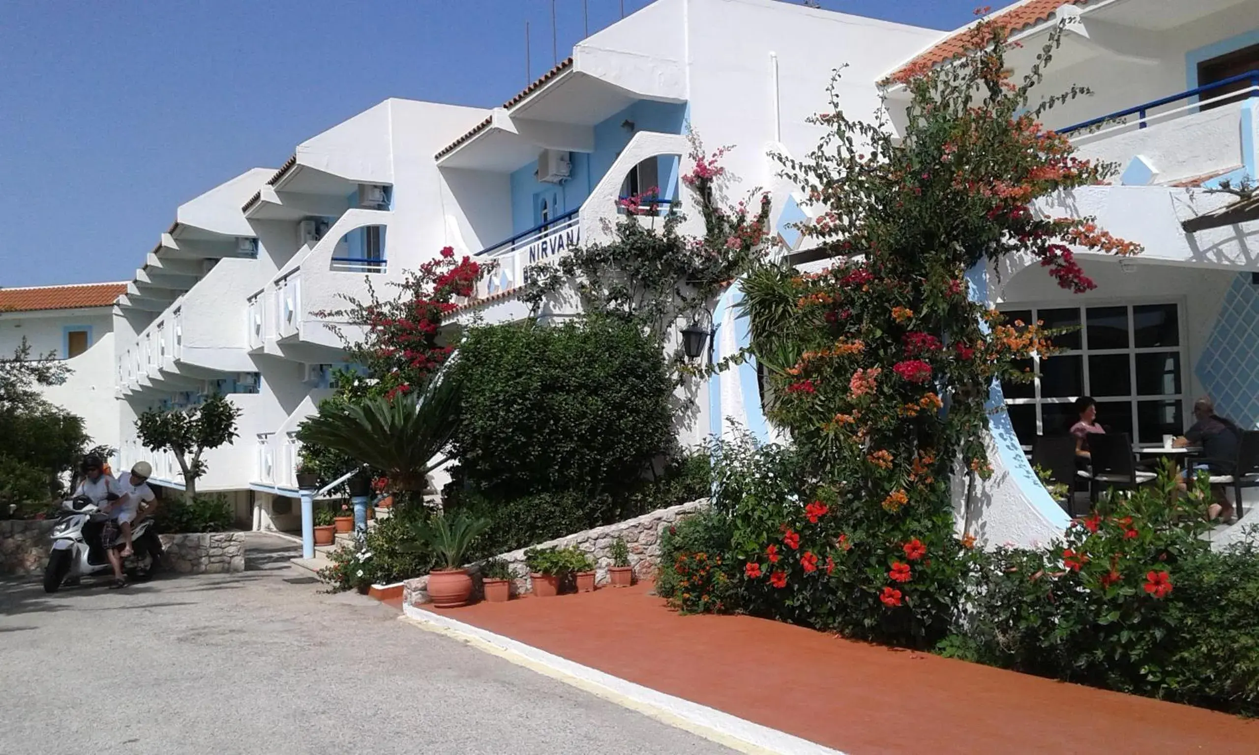 Property building in Nirvana Beach Hotel Property building in Nirvana Beach Hotel