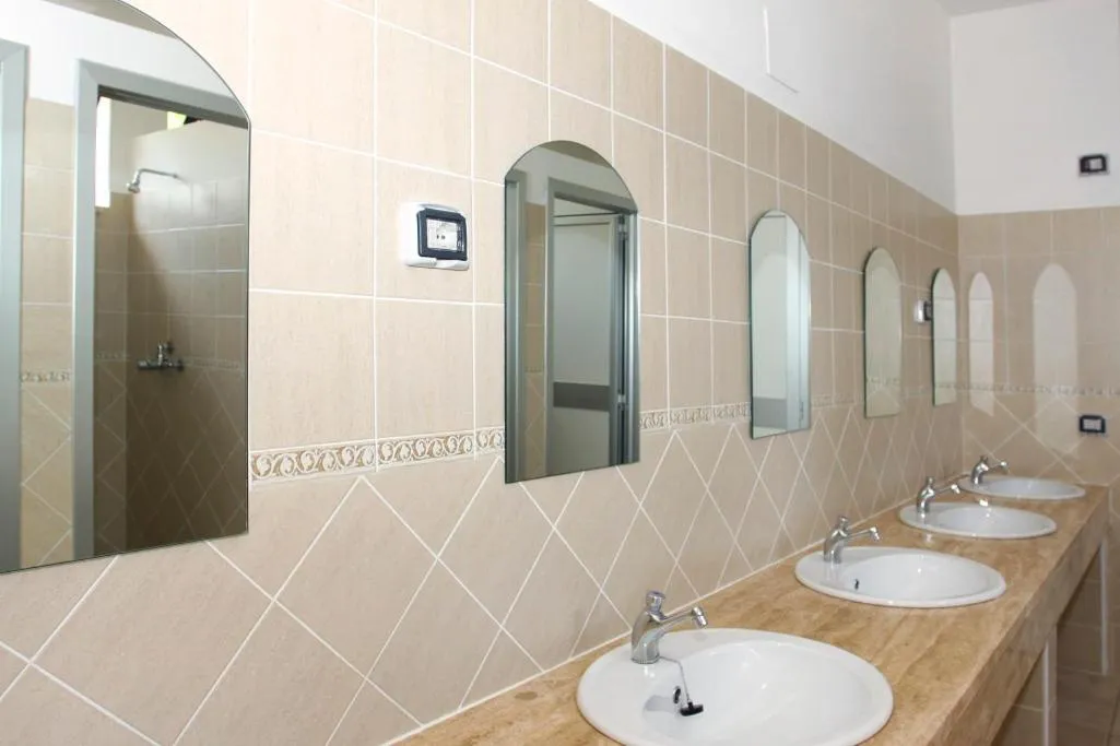 Toilet in Camping Siena Colleverde