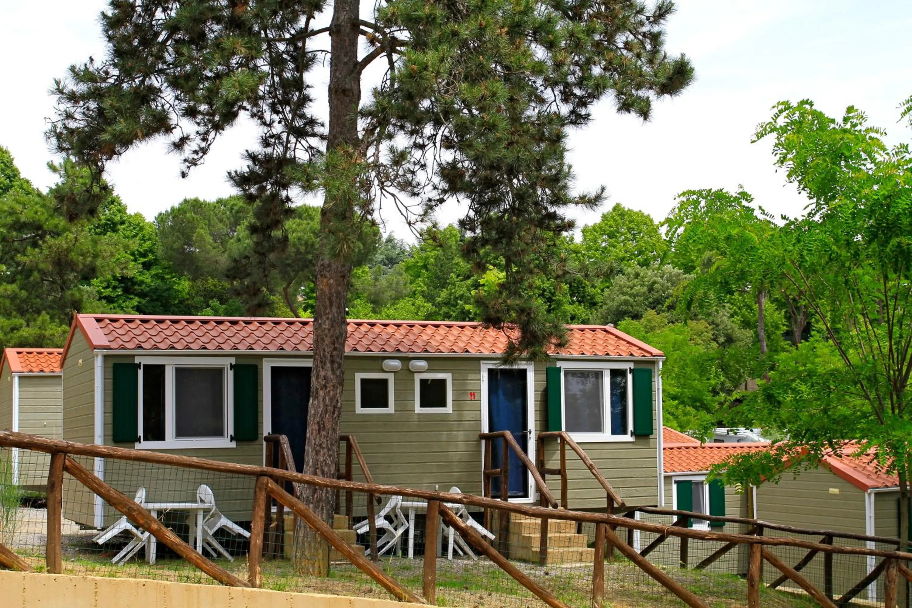 Facade/entrance in Camping Siena Colleverde