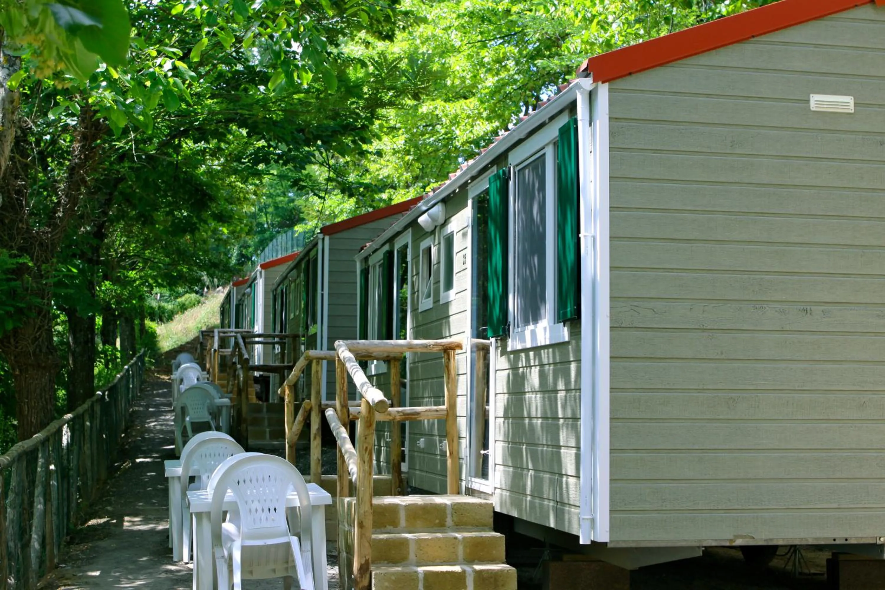 Facade/entrance in Camping Siena Colleverde