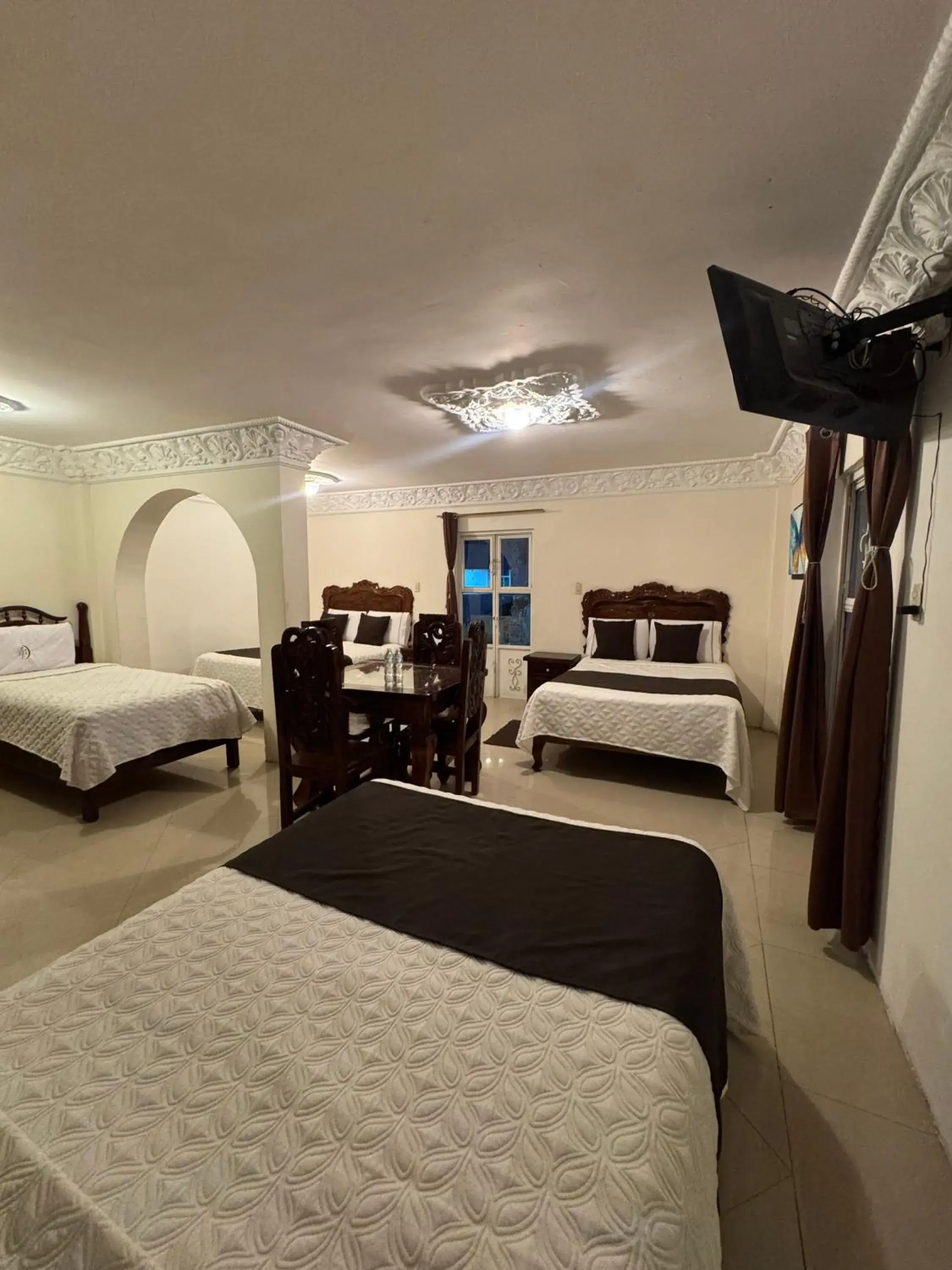 Bed in Hotel Royal Puebla Bed in Hotel Royal Puebla