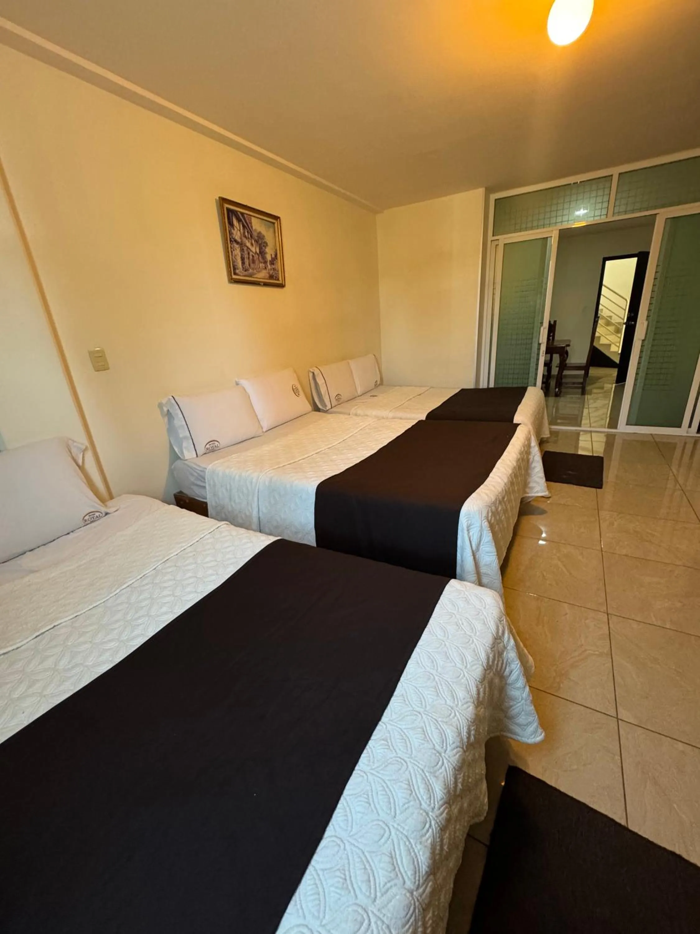 Bed in Hotel Royal Puebla