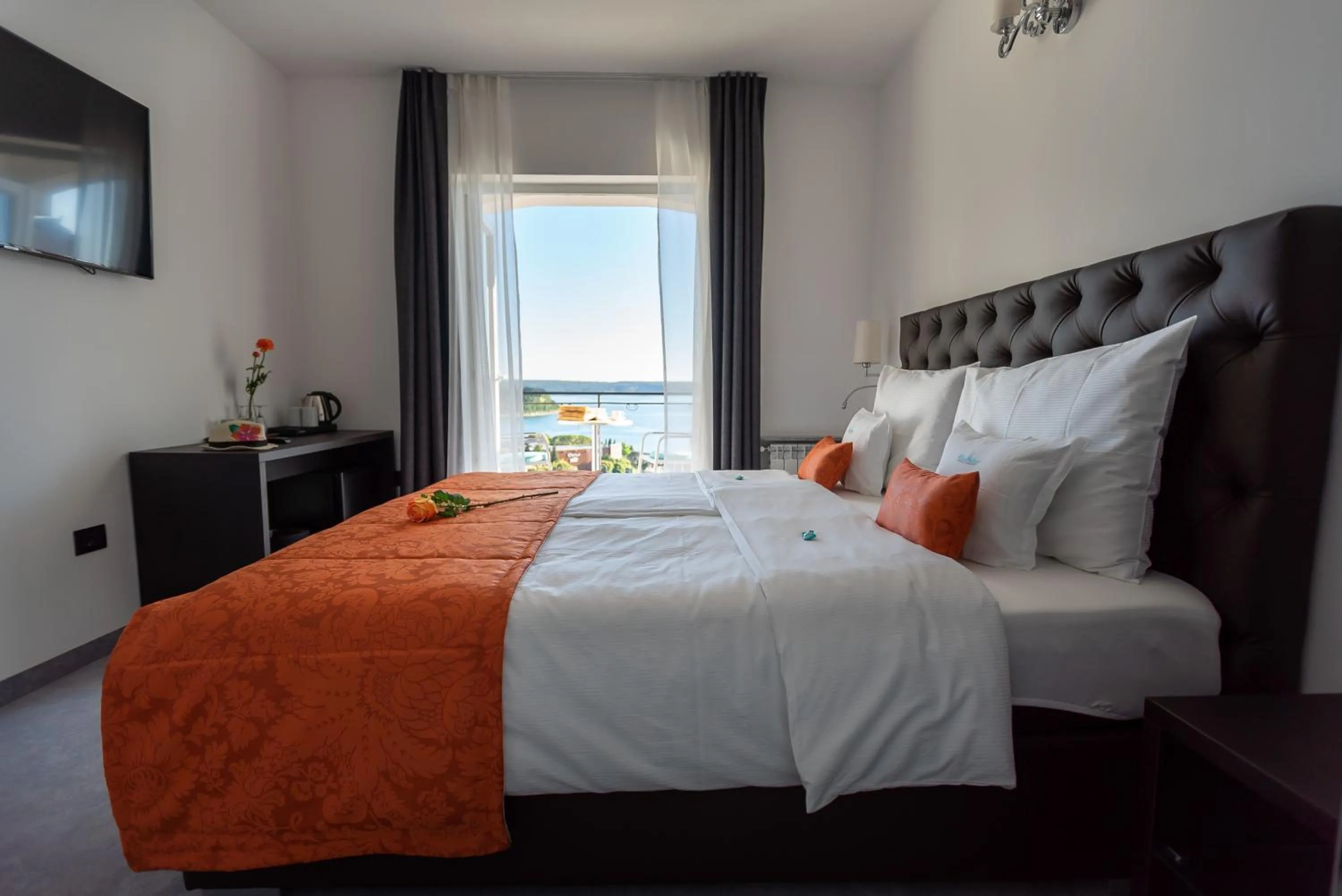 Bed in Villa Bellevue Portoroz-Portorose