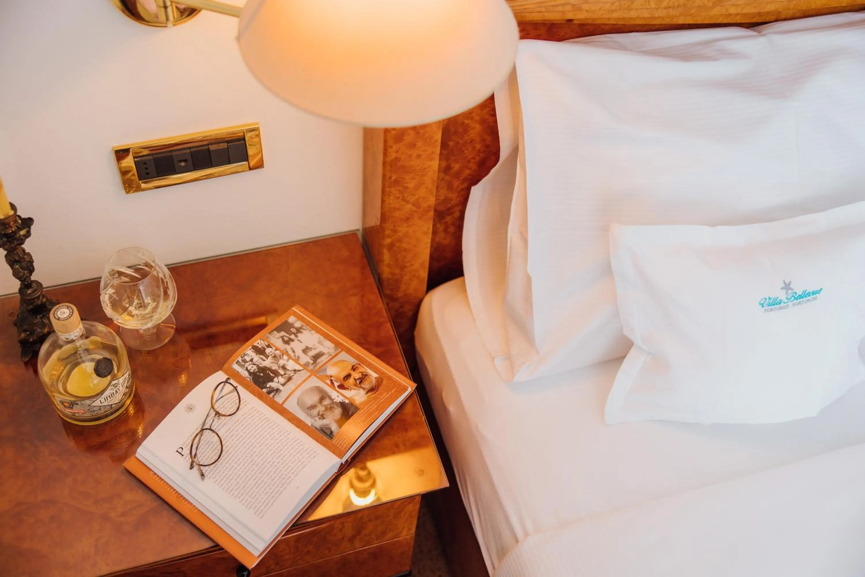 Bed in Villa Bellevue Portoroz-Portorose