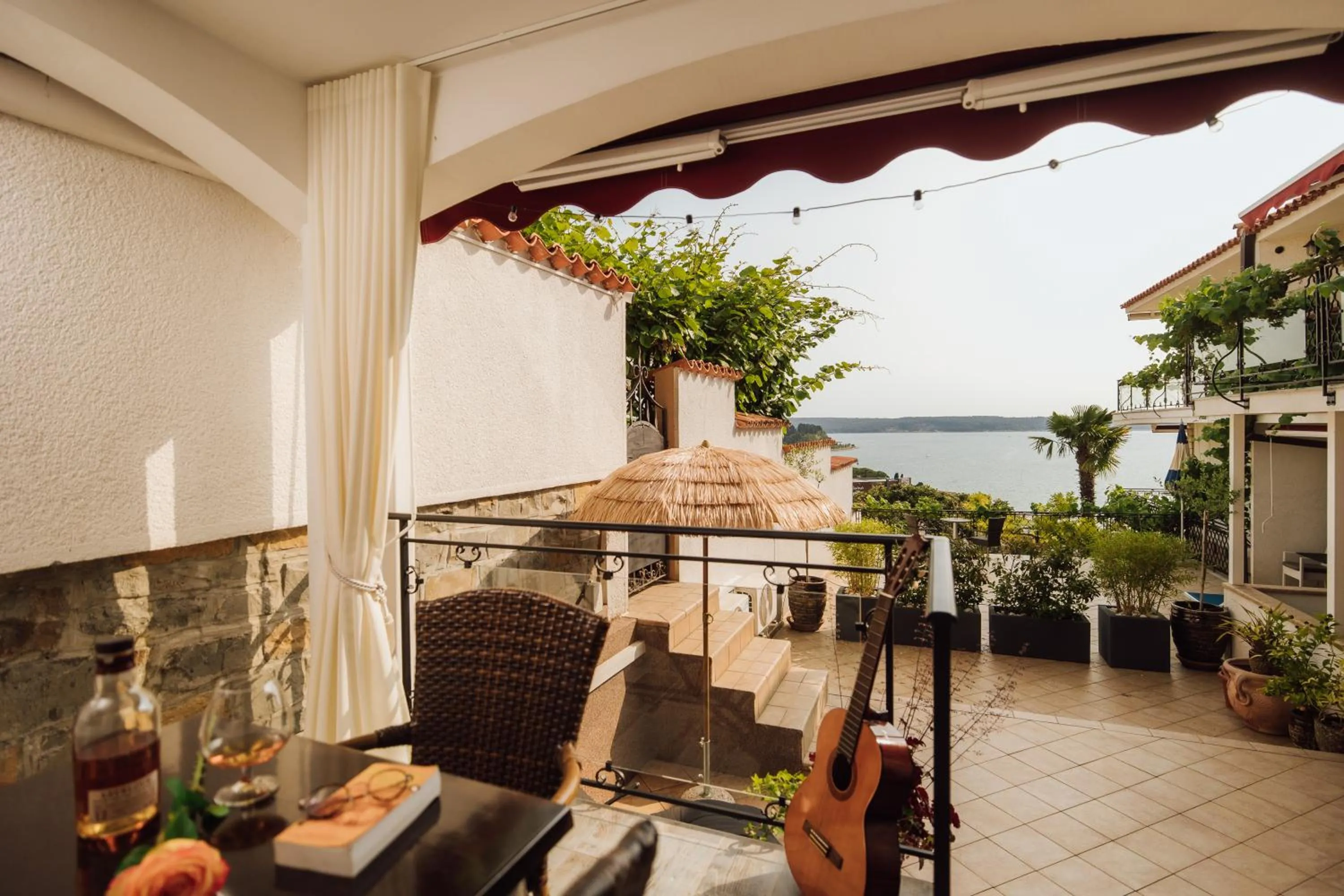 Sea view in Villa Bellevue Portoroz-Portorose