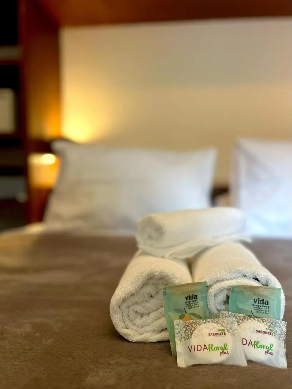 Bed in Pousada Arraial Candeia