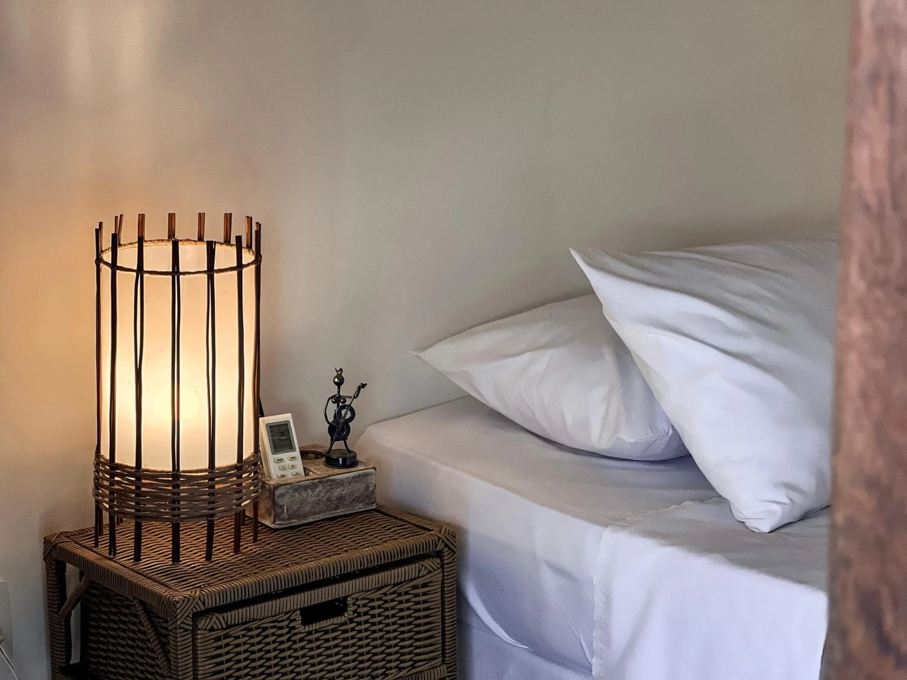 Bed in Pousada Arraial Candeia