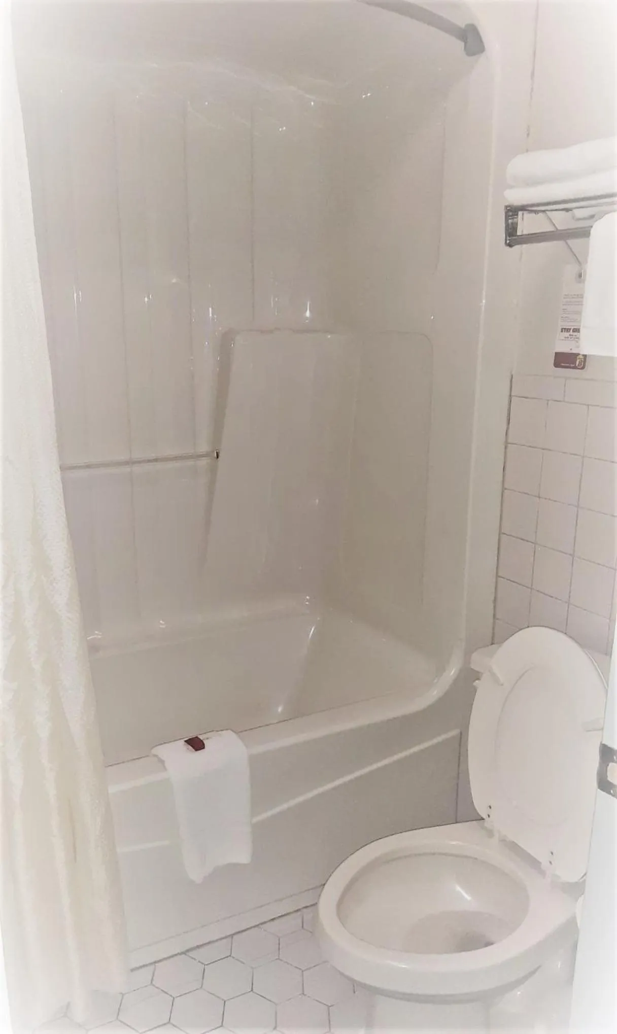 Bathroom in Super 8 by Wyndham Valdosta GA I-75