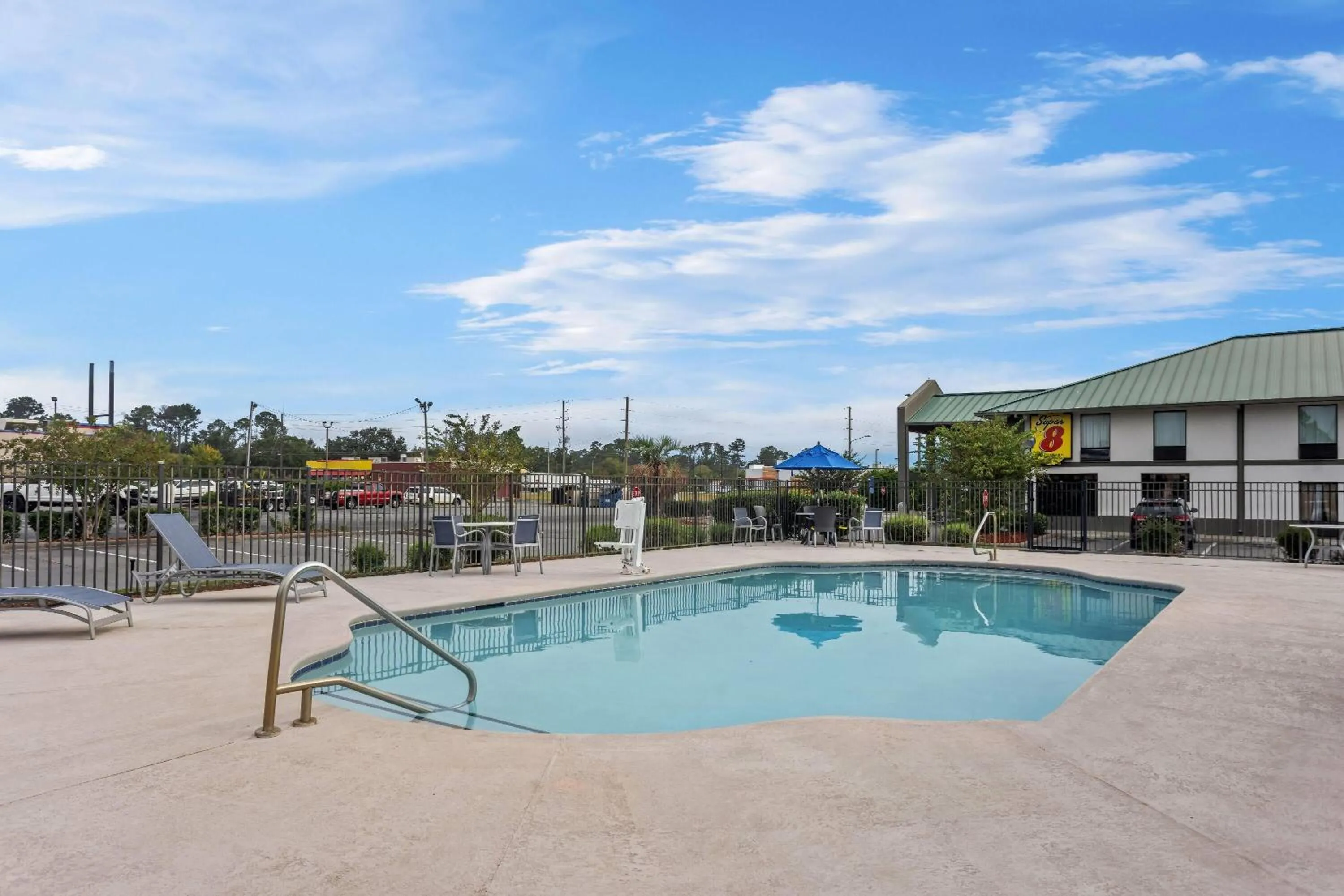 Swimming pool in Super 8 by Wyndham Valdosta GA I-75